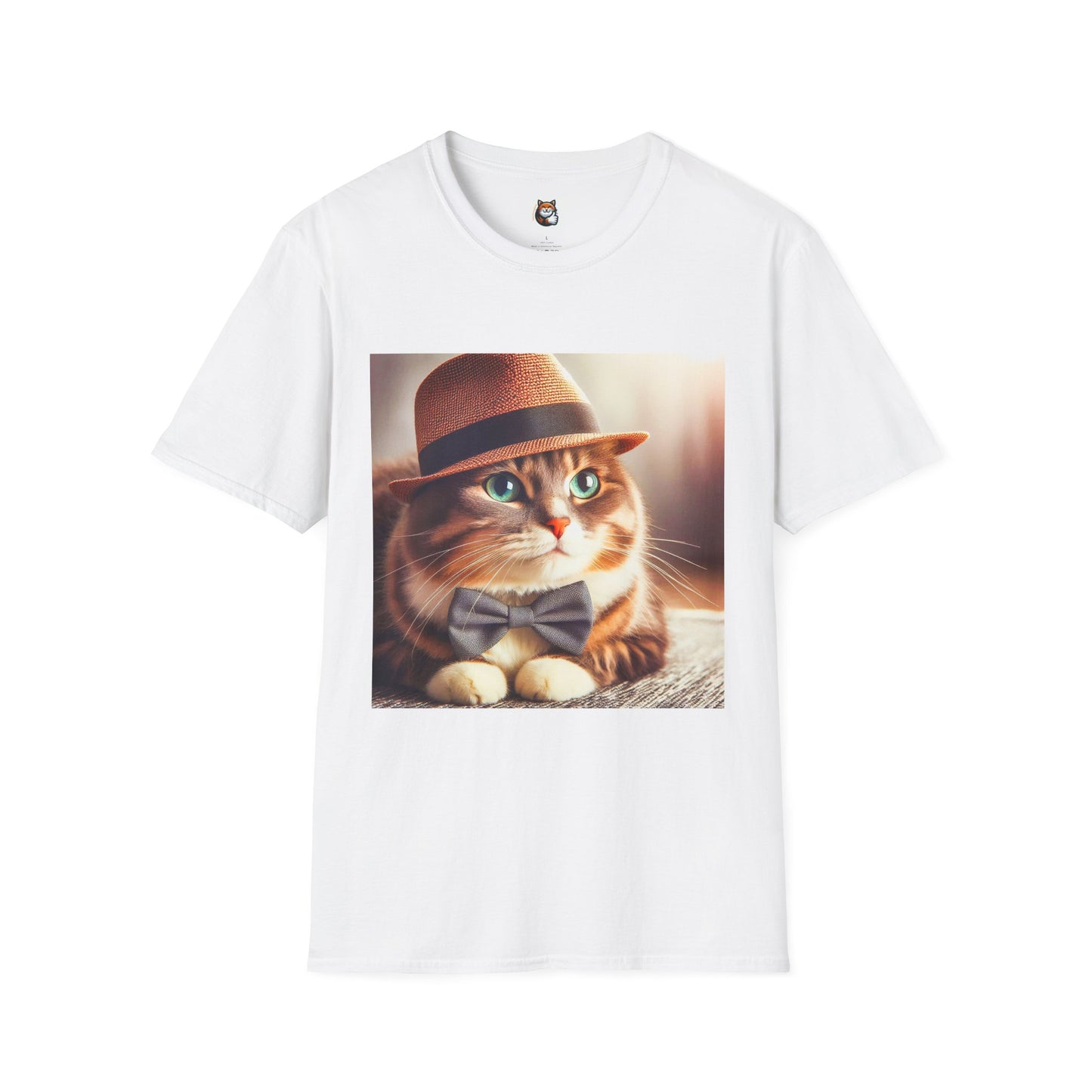 Domestic Cat Unisex Softstyle T-Shirt