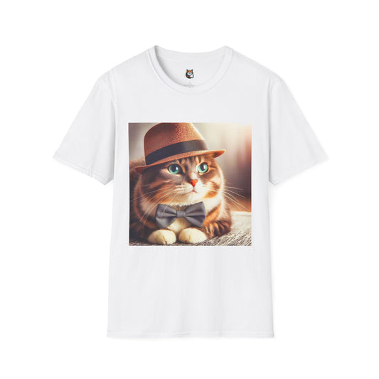 Domestic Cat Unisex Softstyle T-Shirt