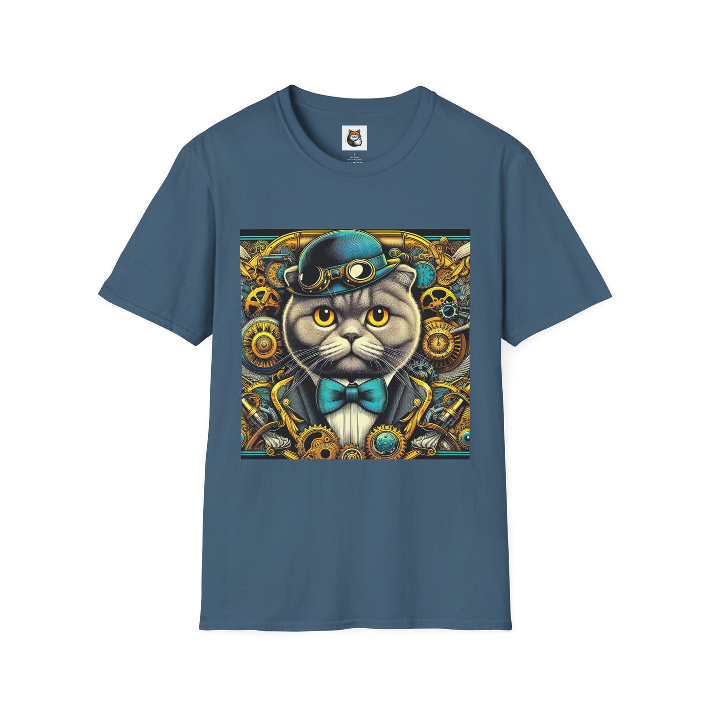 Scottish Fold  steam punk T-Shirt