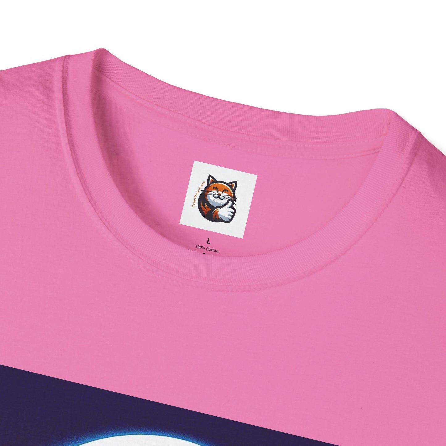Russian Blue Cat Unisex Softstyle T-Shirt