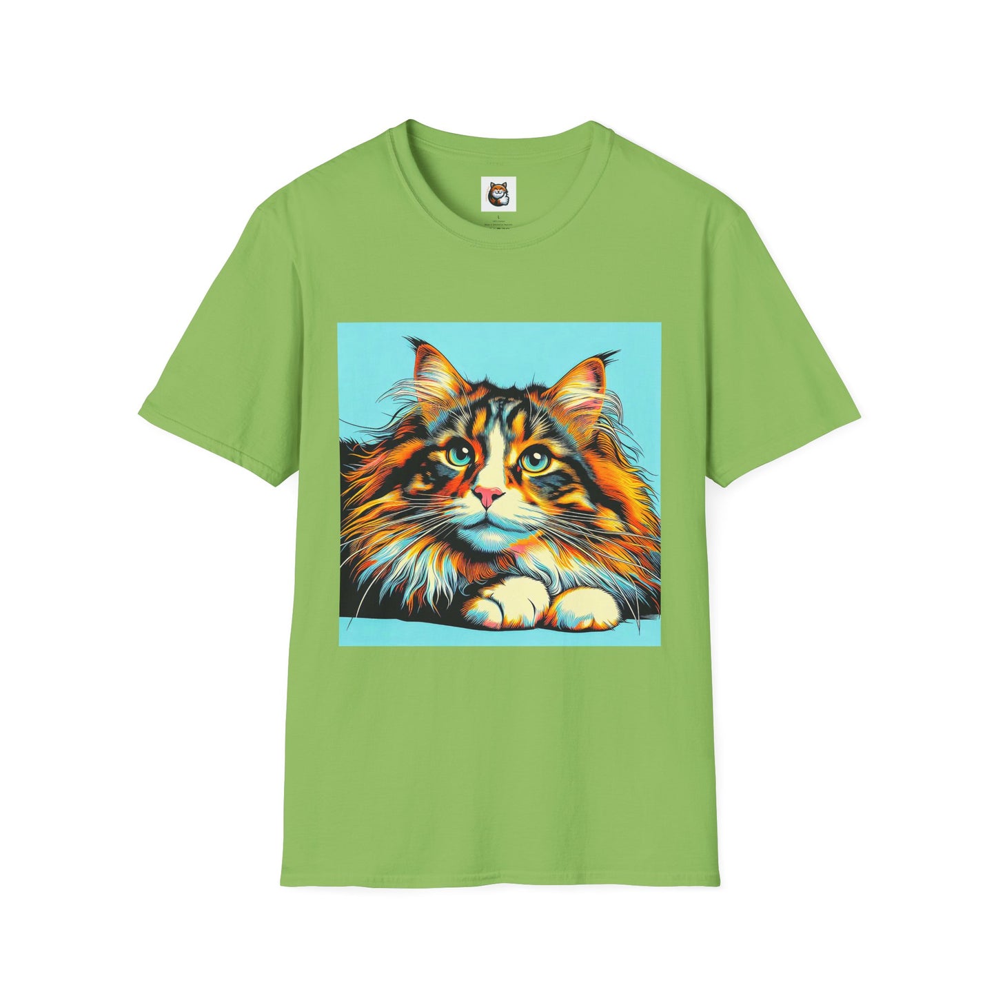 Norwegian Forest Cat Unisex Softstyle T-Shirt