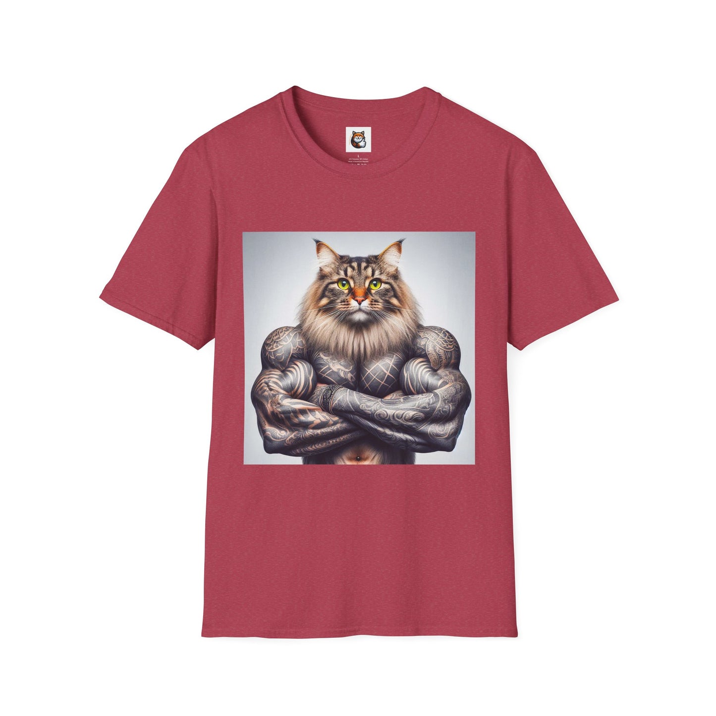 Norwegian Forest Cat Unisex Softstyle T-Shirt