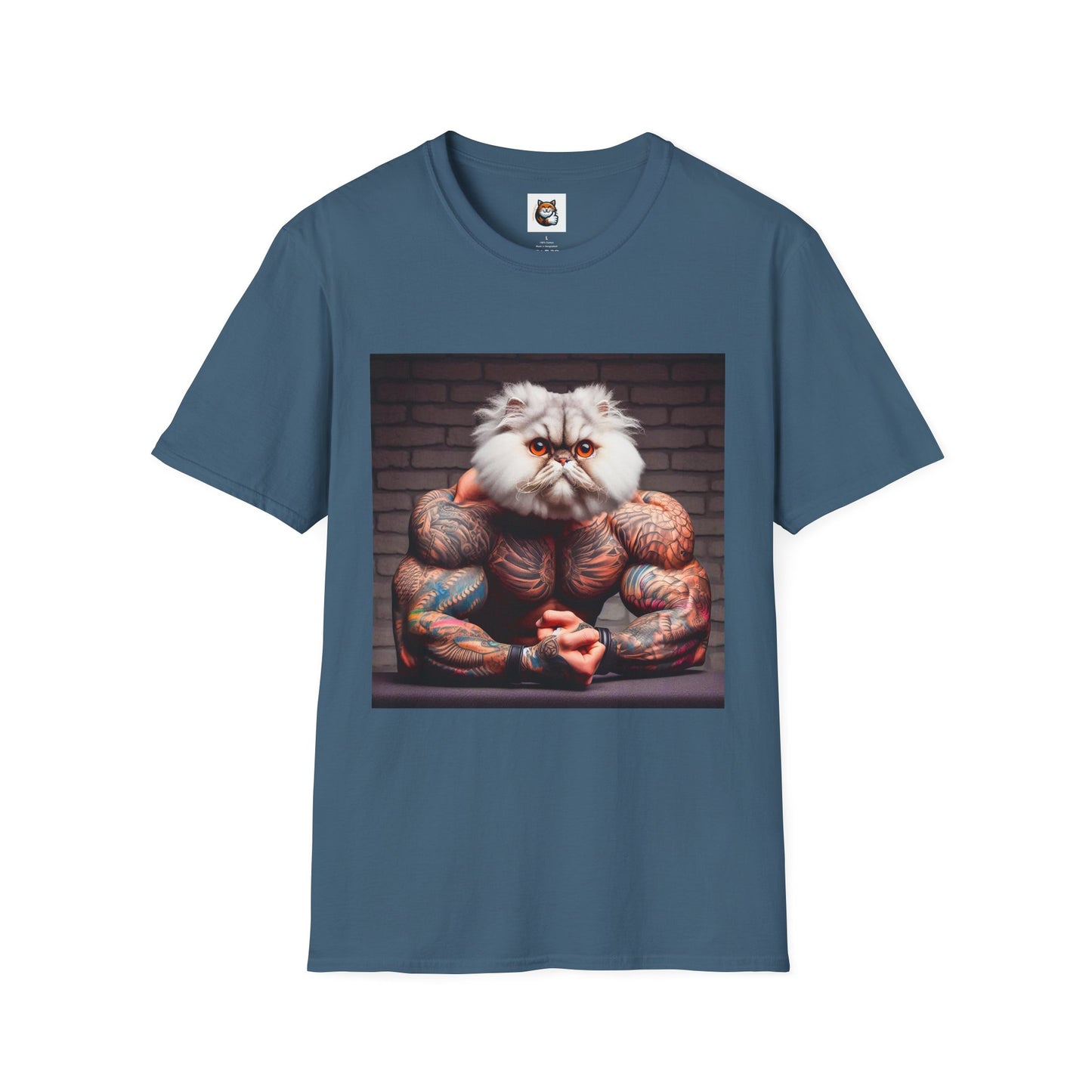 Selkirk Rex Cat T-Shirt arms