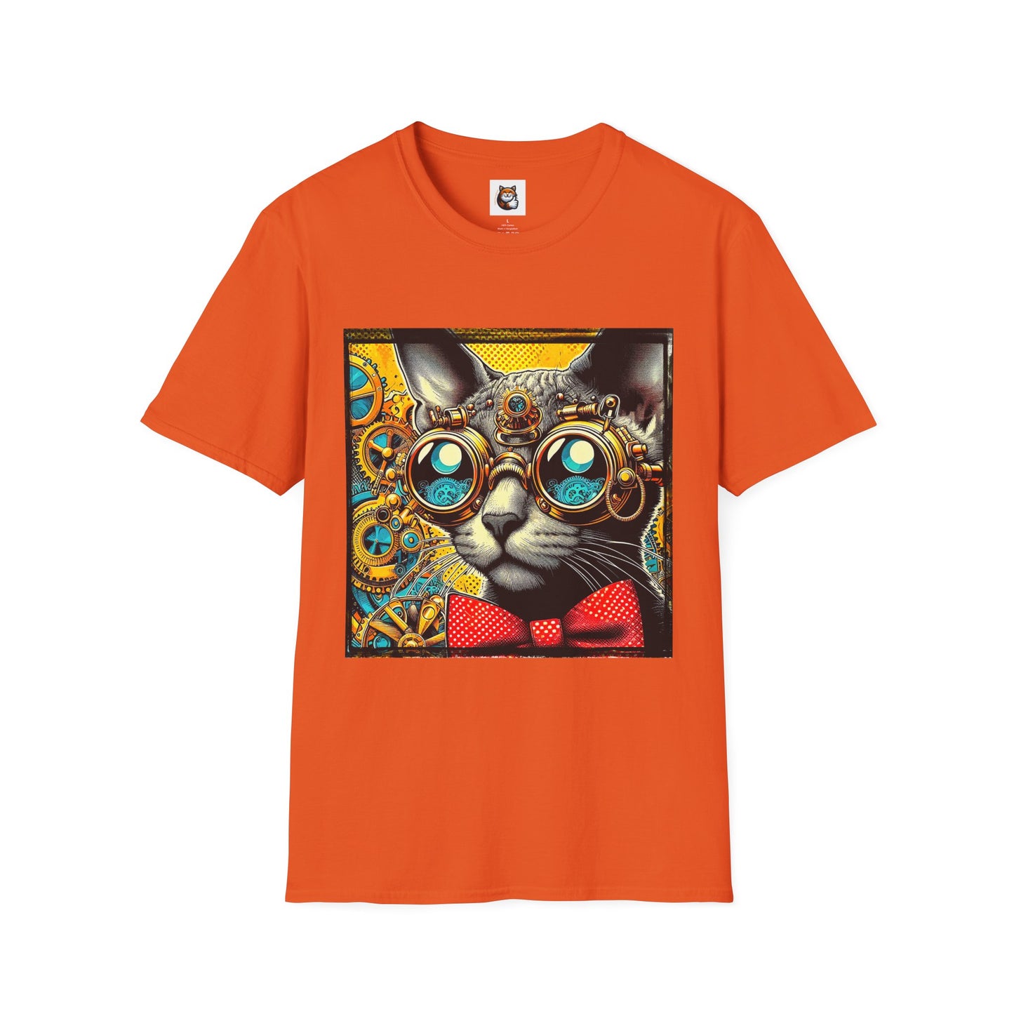 Cornish Rex Cat steam punk  T-Shirt