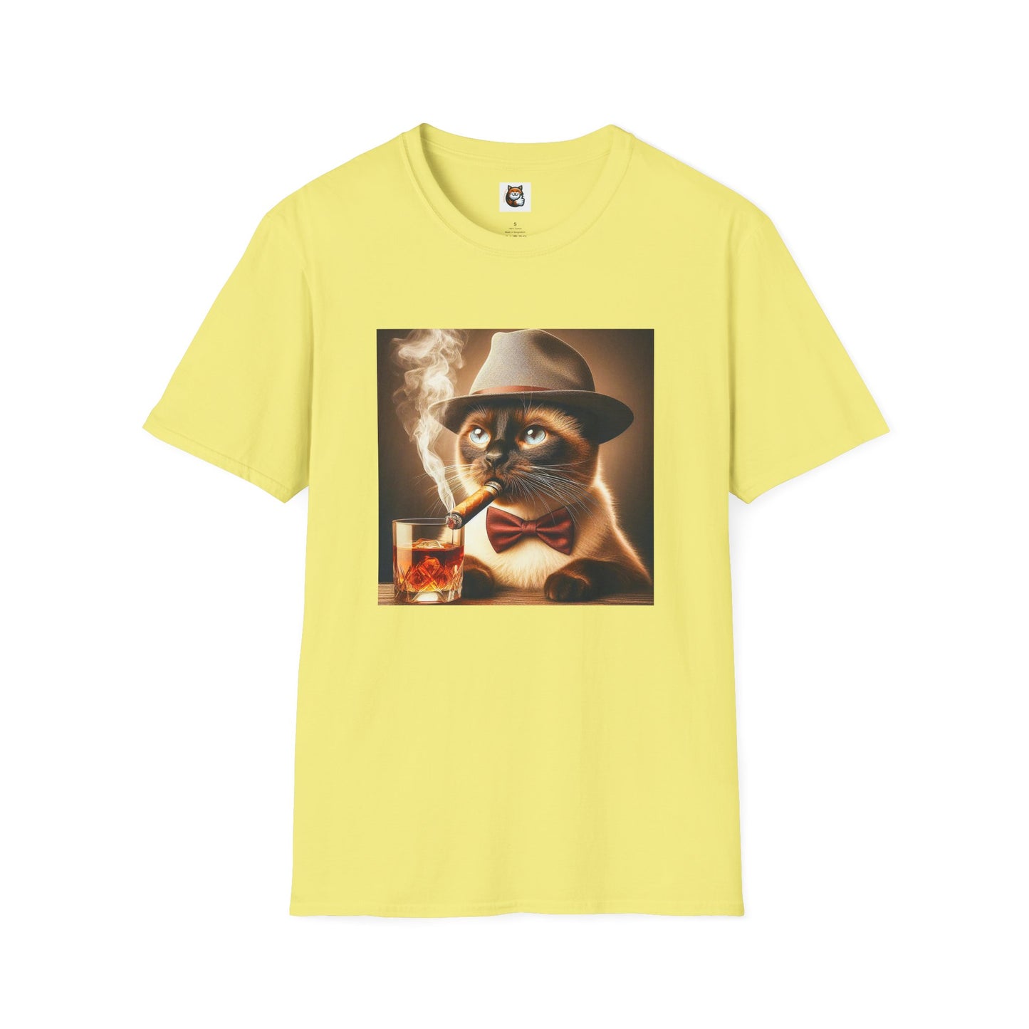 Siamese Cat cigar smoking