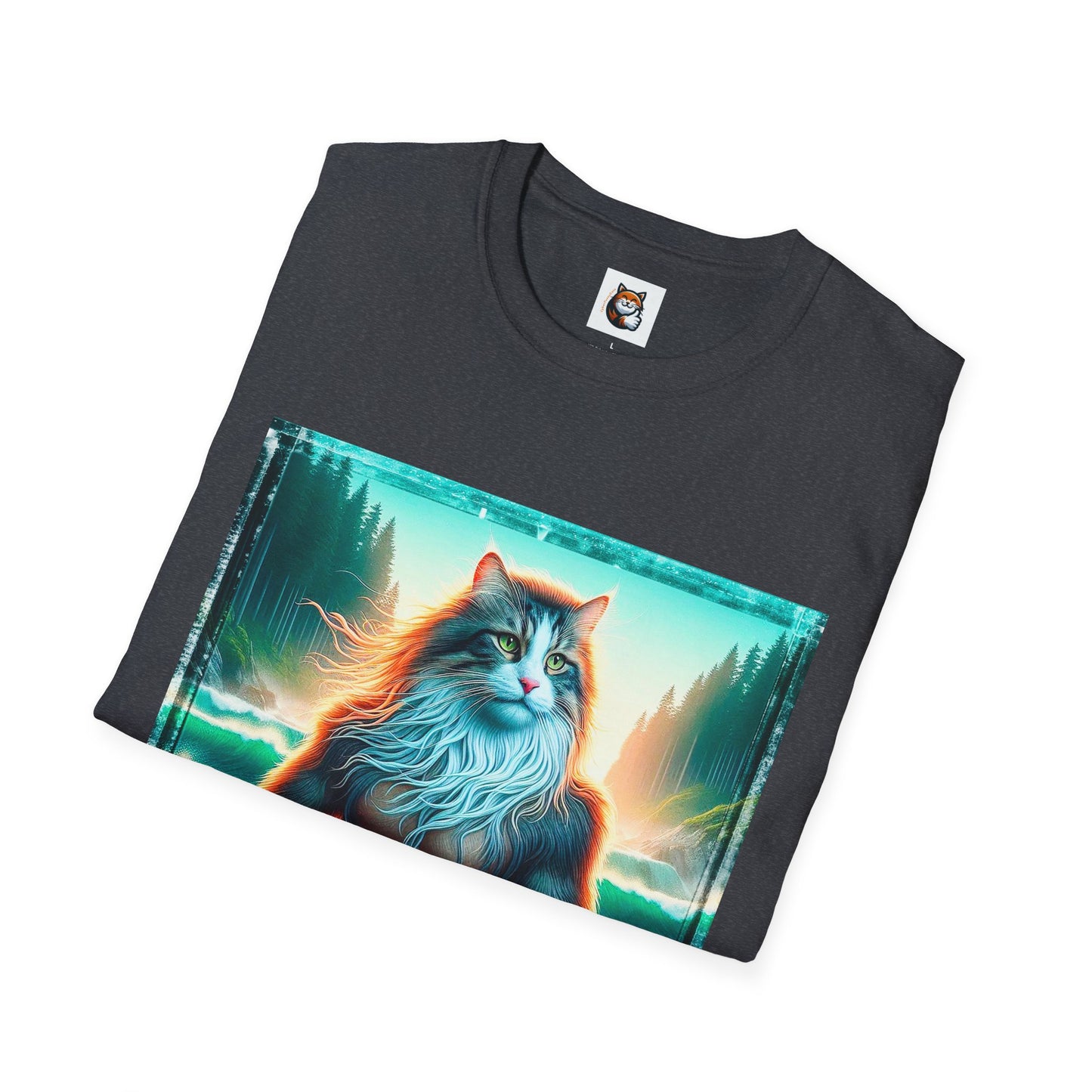 Norwegian Forest Cat Unisex Softstyle T-Shirt