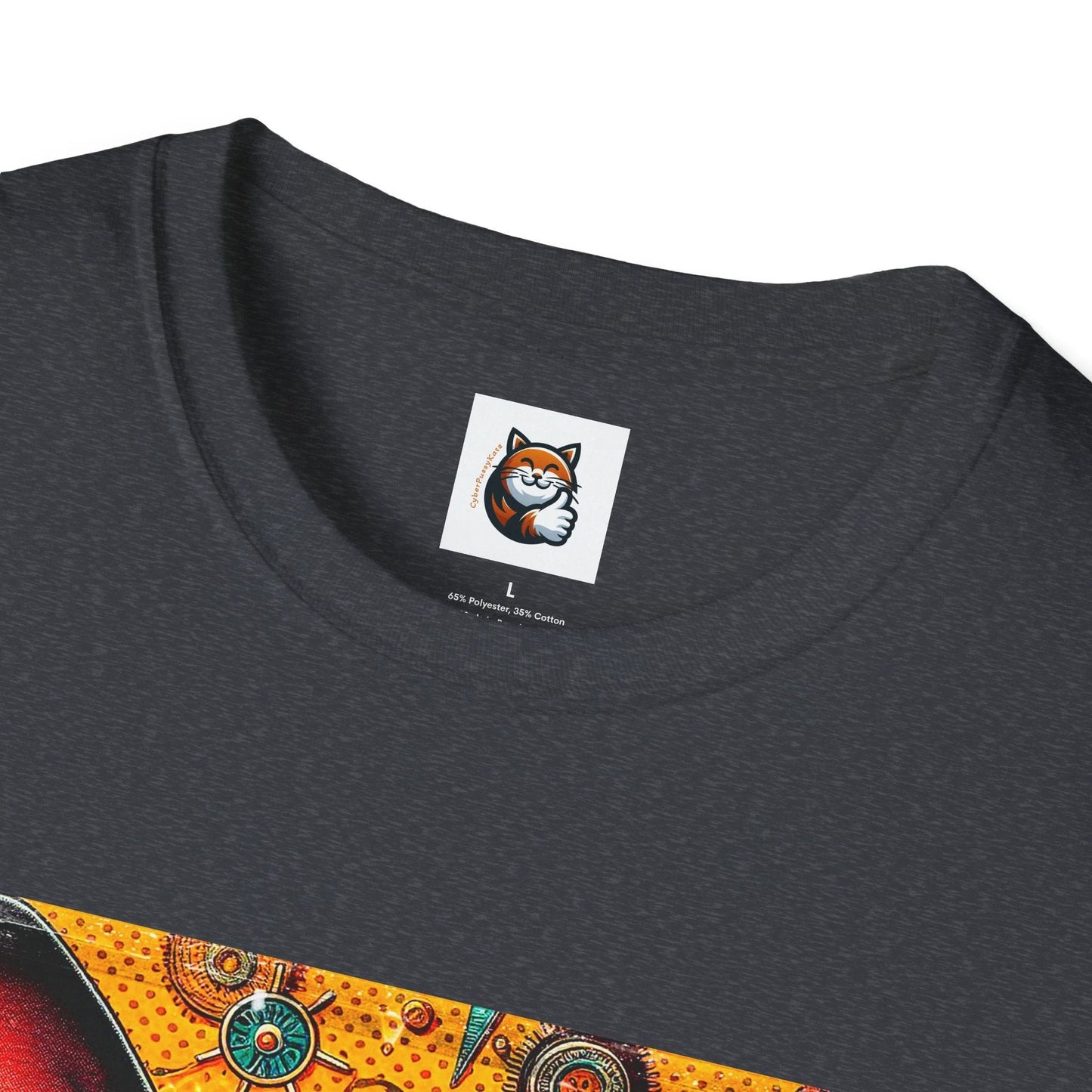 Cornish Rex Cat steam punk T-Shirt by Printify