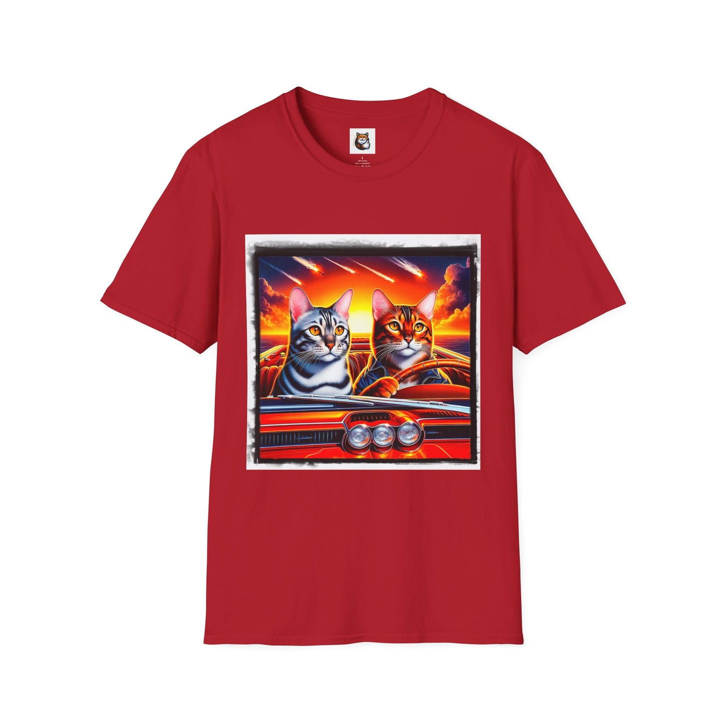 Wacky Bengal Unisex Softstyle T-Shirt