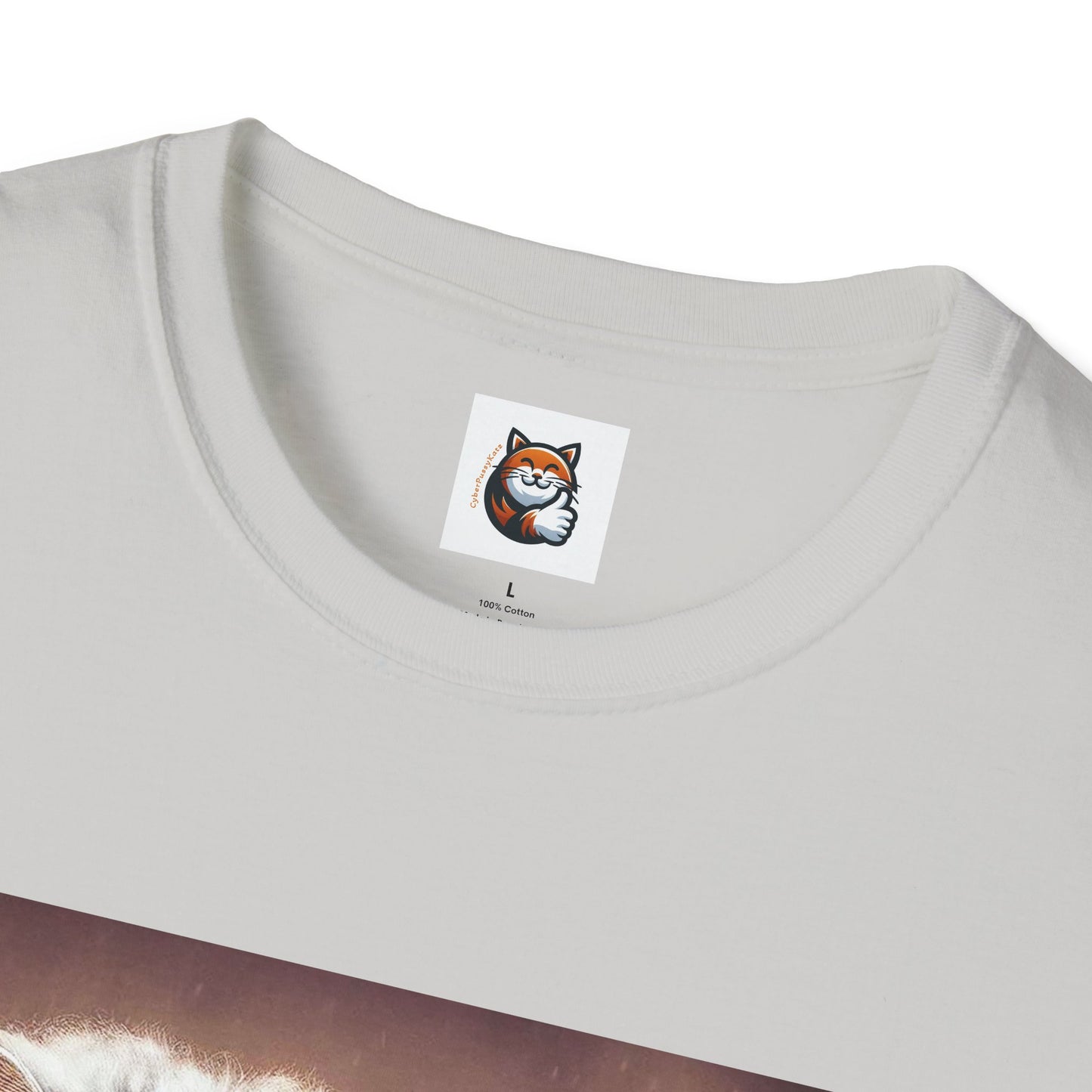 Wacky Selkirk Rex Cat T-Shirt angry couple