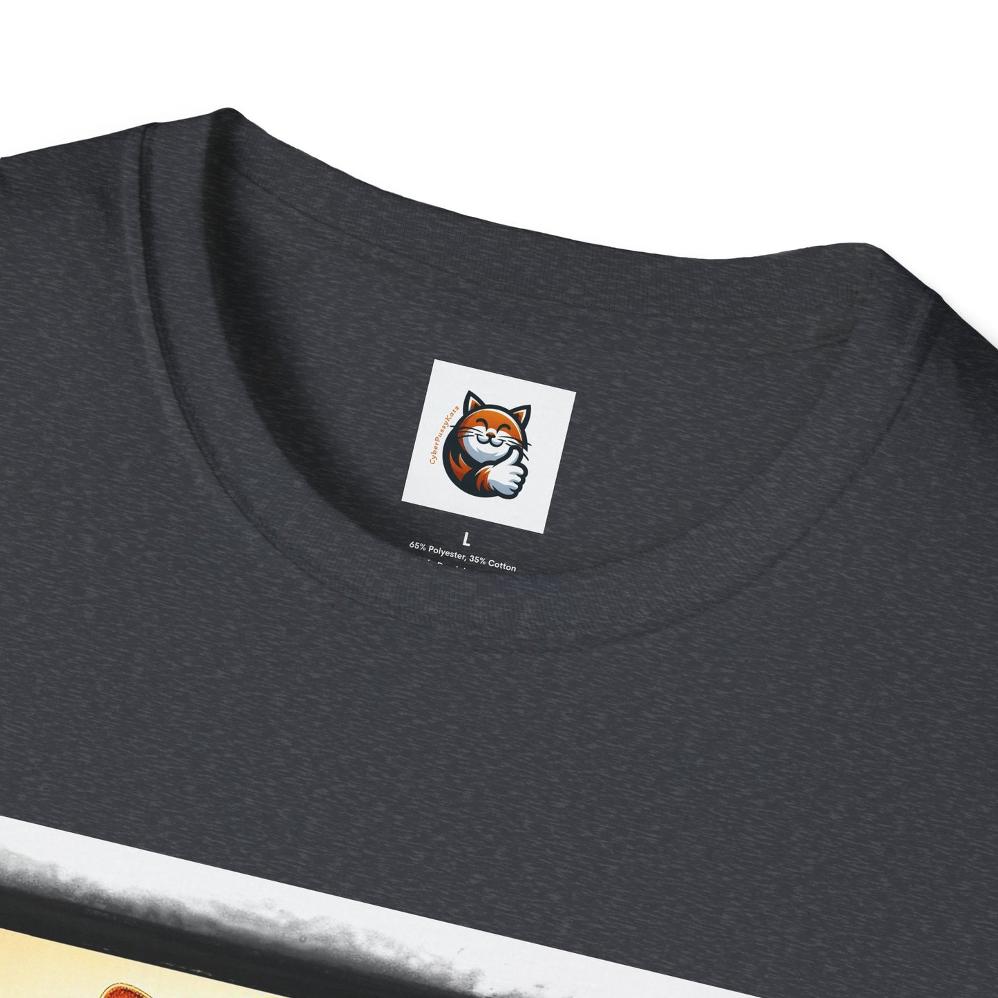Devon Rex Cat Unisex Softstyle T-Shirt