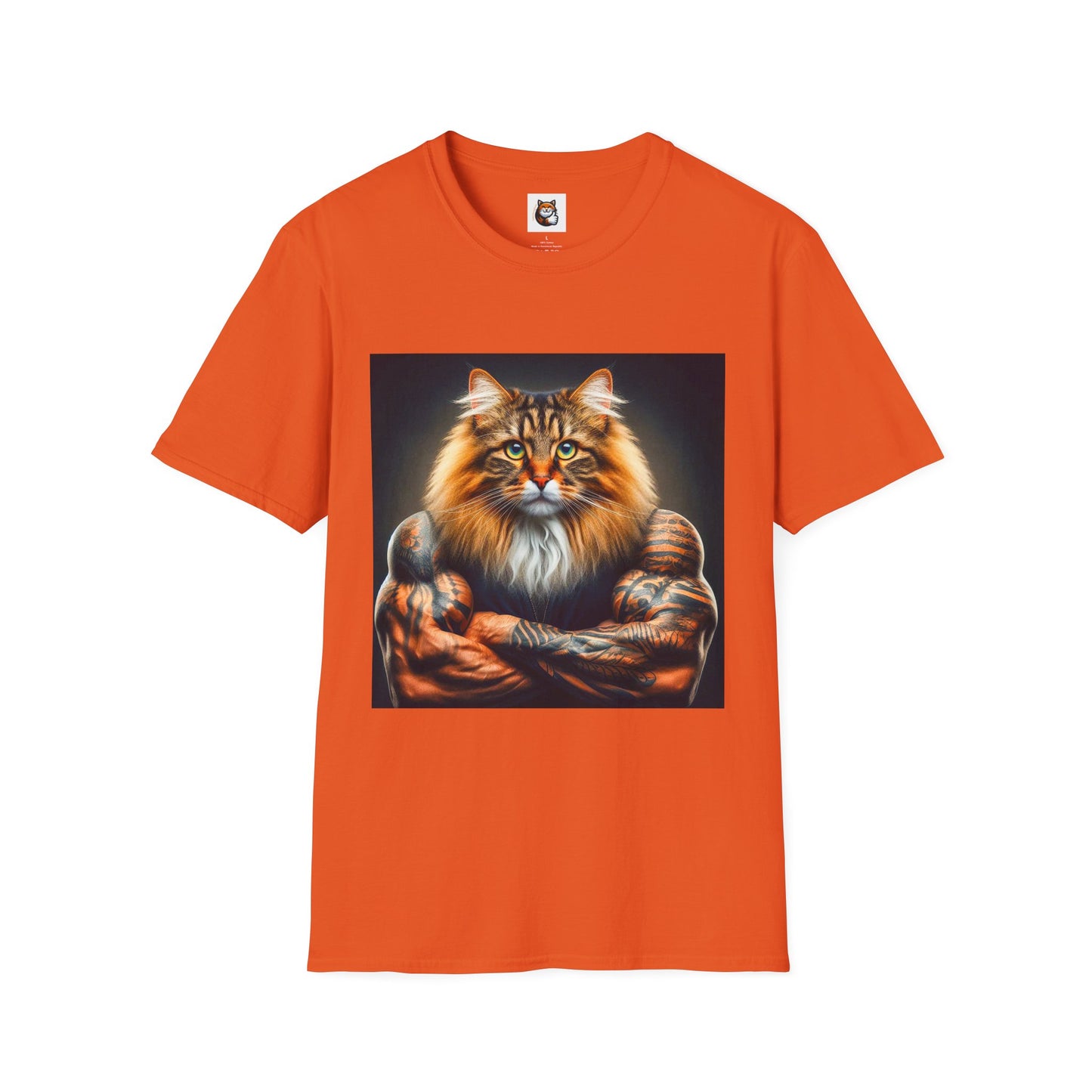 Norwegian Forest Cat Unisex Softstyle T-Shirt