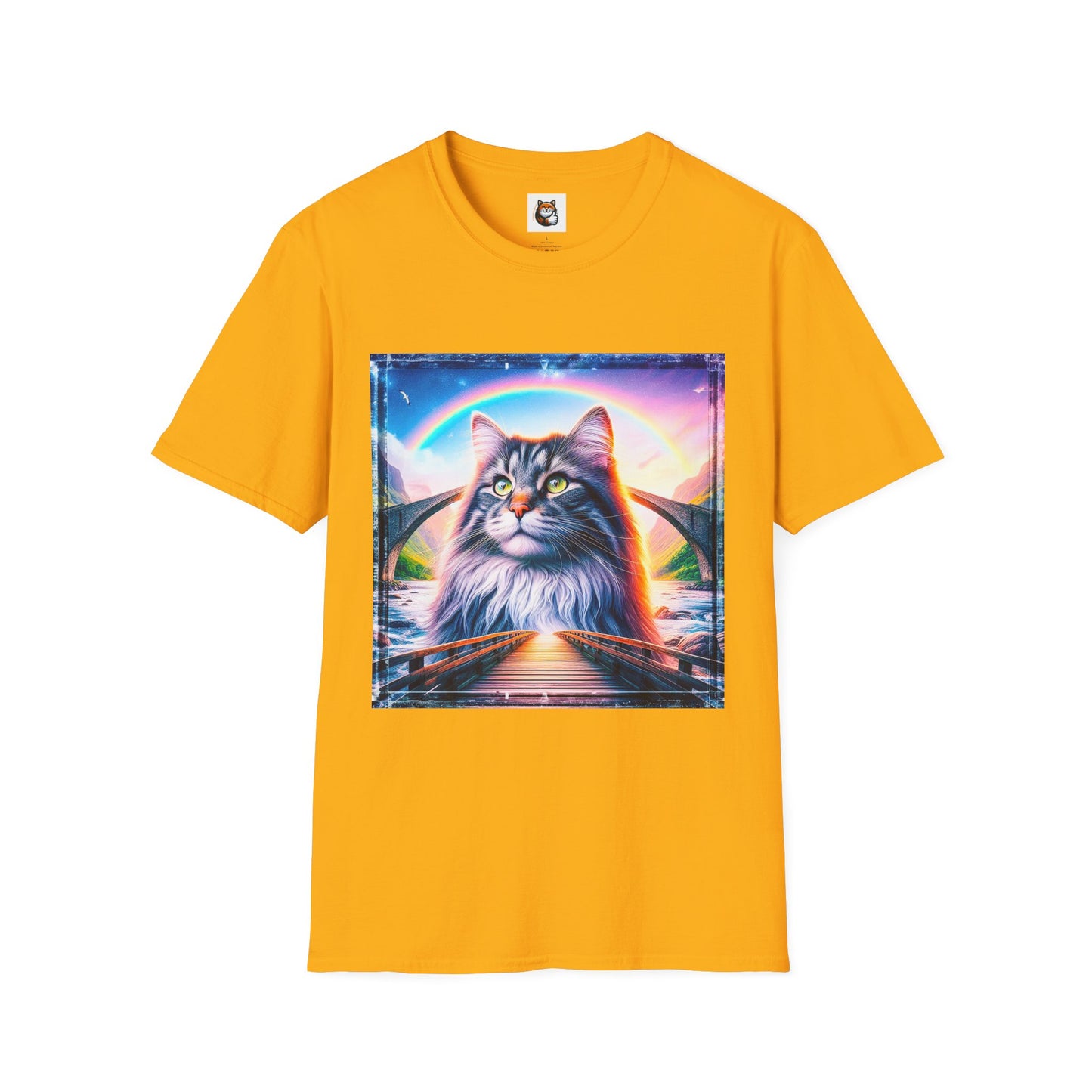 Norwegian Forest Cat Unisex Softstyle T-Shirt