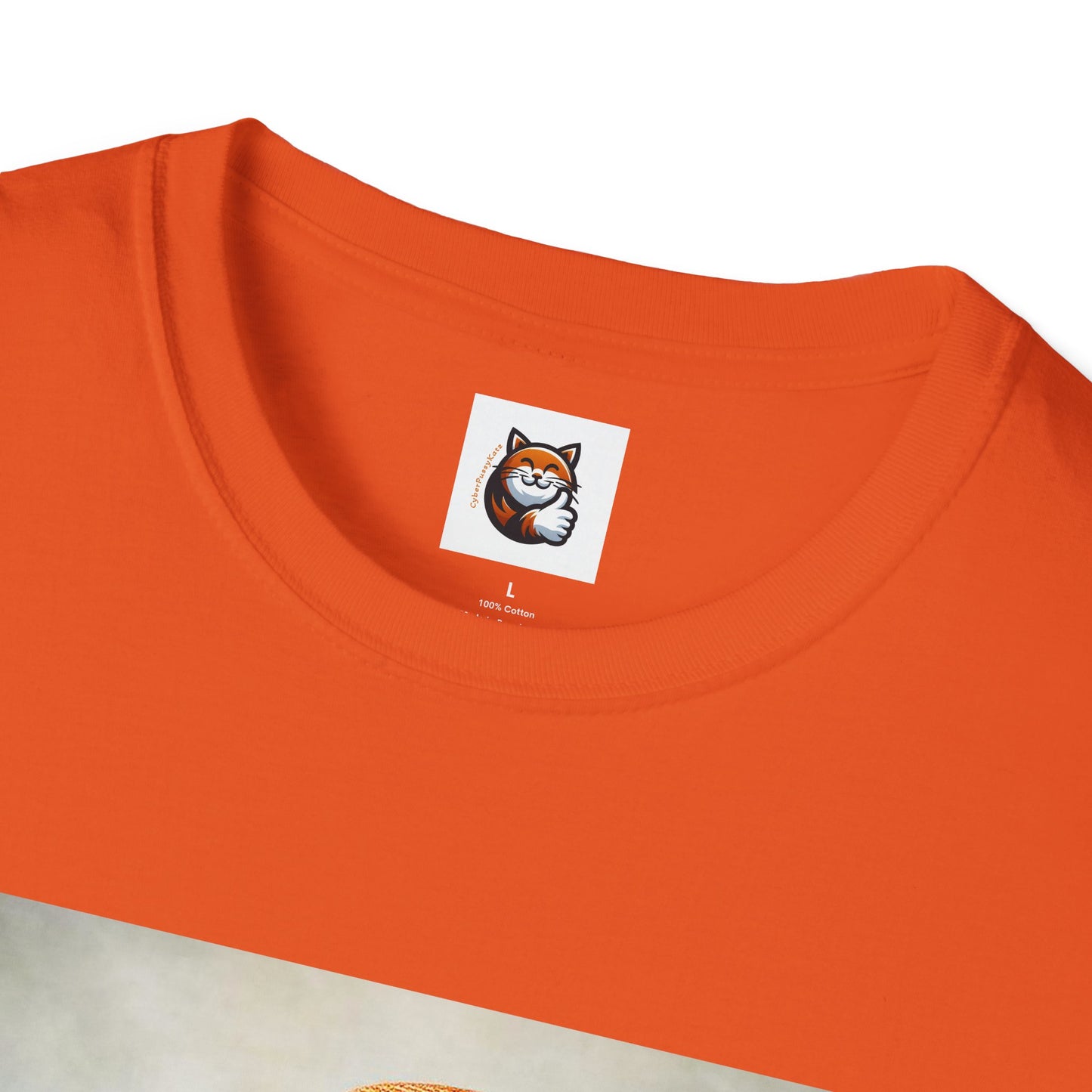British Shorthair  hat and bow Unisex Softstyle T-Shirt