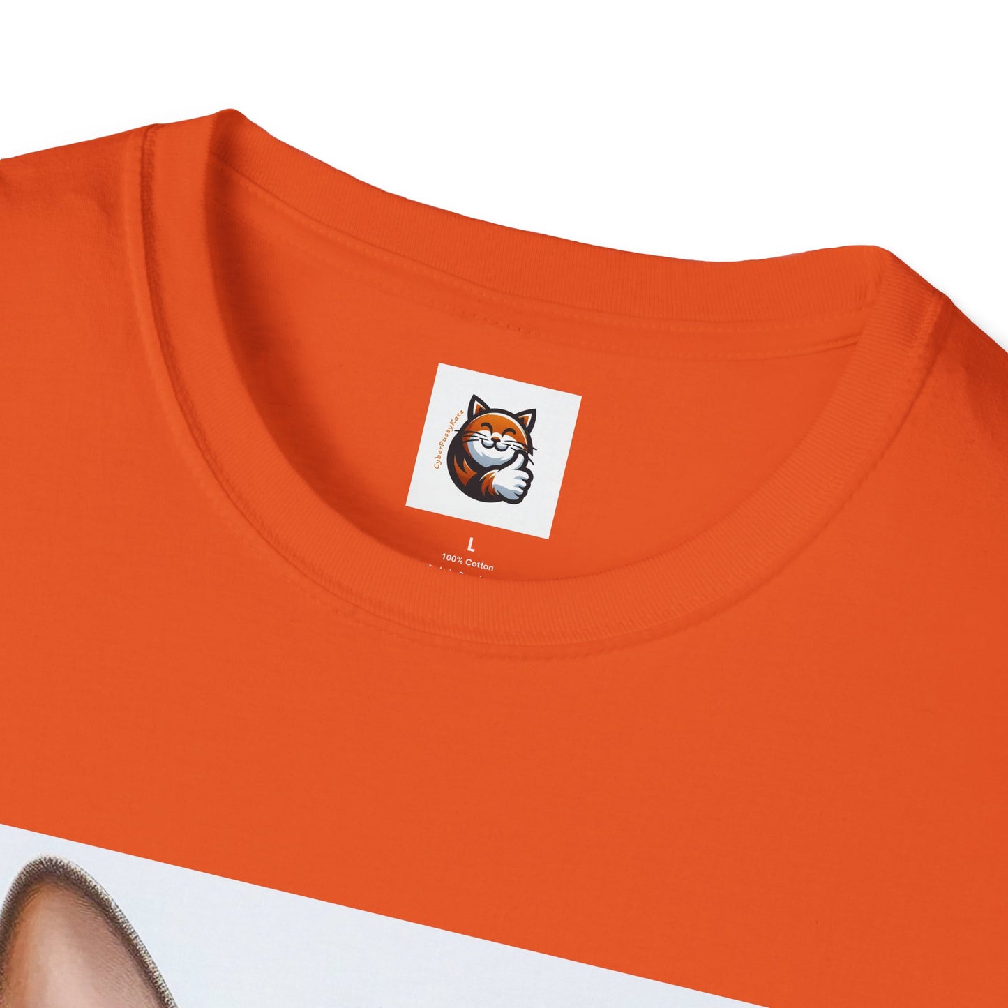 Devon Rex Cat business man Softstyle T-Shirt