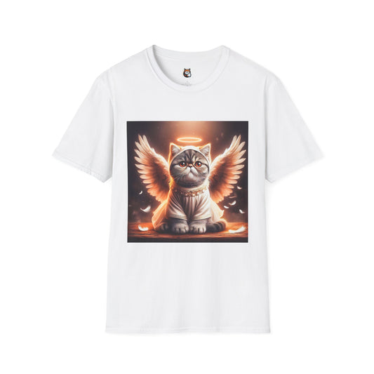 Exotic Shorthair Cat Unisex Softstyle T-Shirt