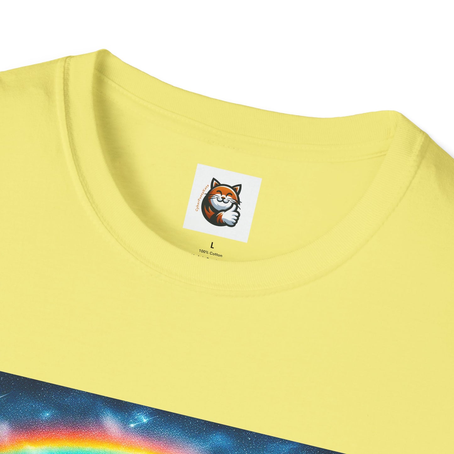 Selkirk Rex Cat T-Shirt  rainbow bridge