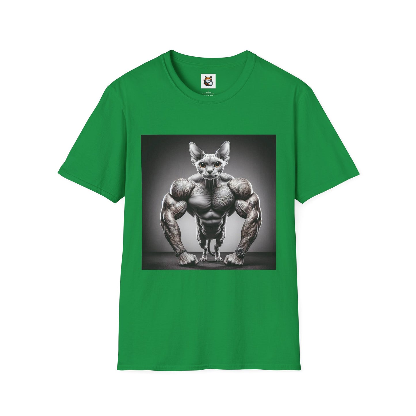 Devon Rex Cat Unisex Softstyle T-Shirt
