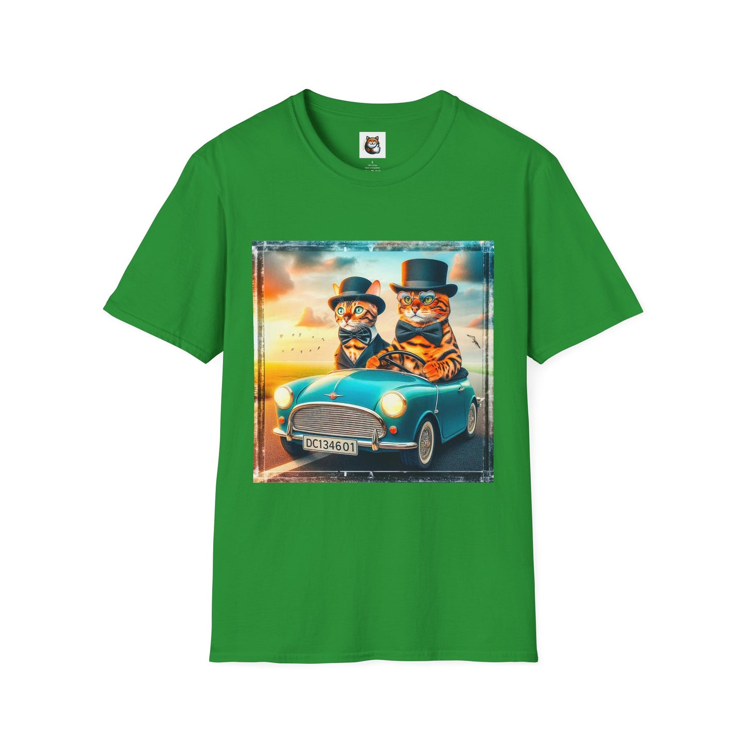 Wacky Bengal Unisex Softstyle T-Shirt