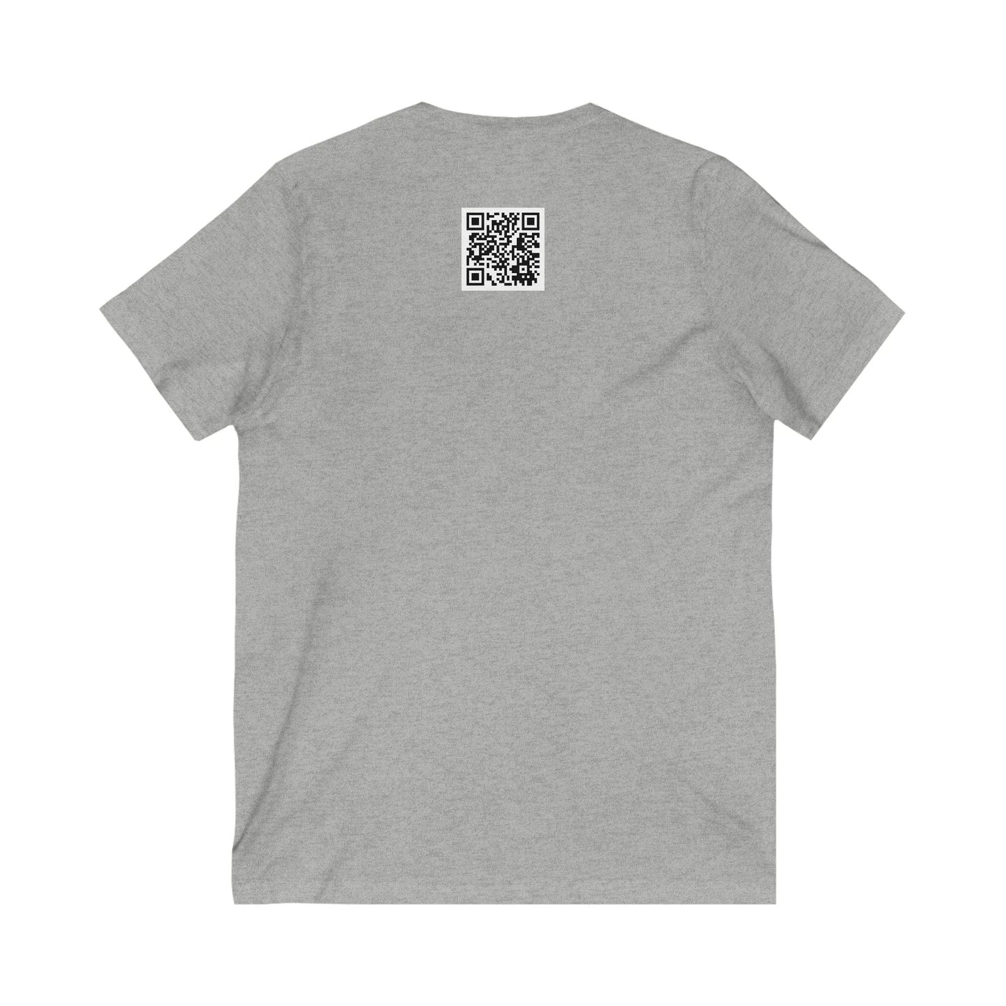 Cornish Rex Cat Unisex Jersey Short Sleeve V-Neck Tee by Printify
