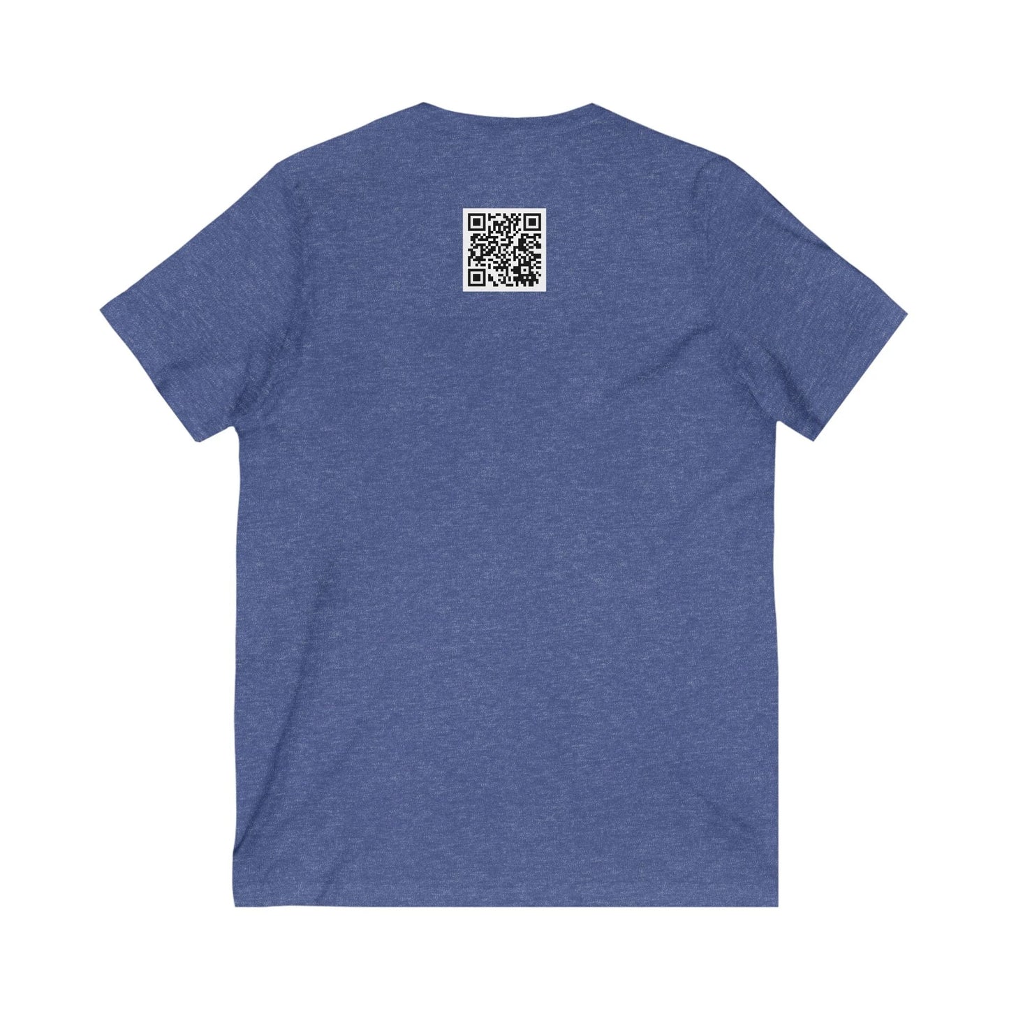 Cornish Rex Cat Unisex Jersey Short Sleeve V-Neck Tee by Printify