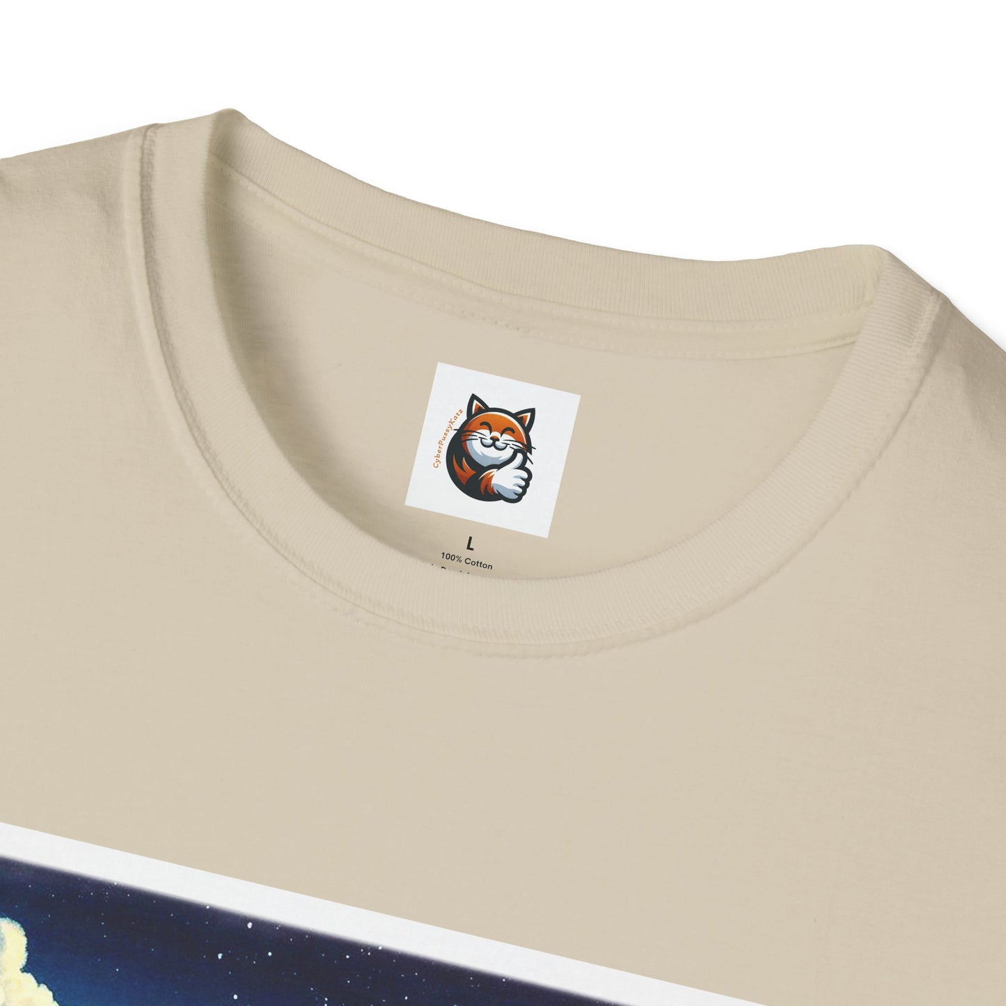Wacky Exotic Shorthair Cat Unisex Softstyle T-Shirt