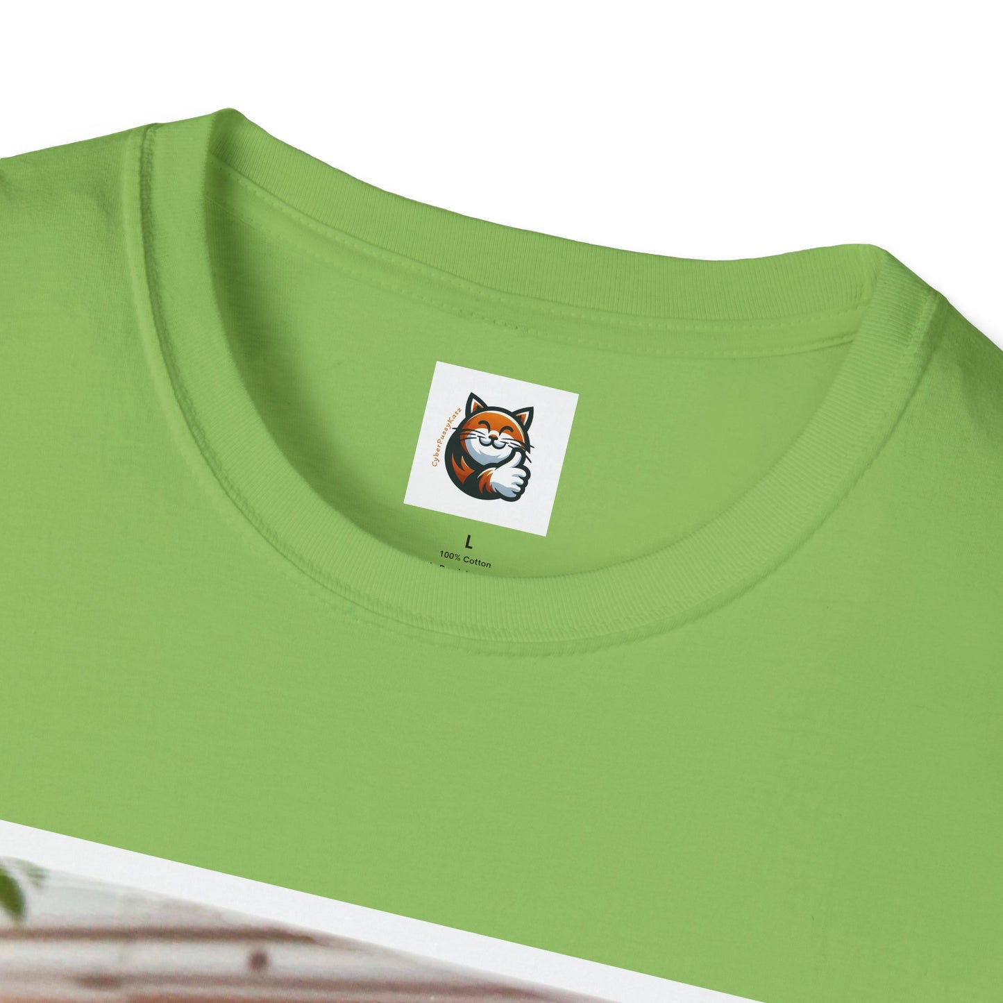 Wacky Exotic Shorthair Cat Unisex Softstyle T-Shirt