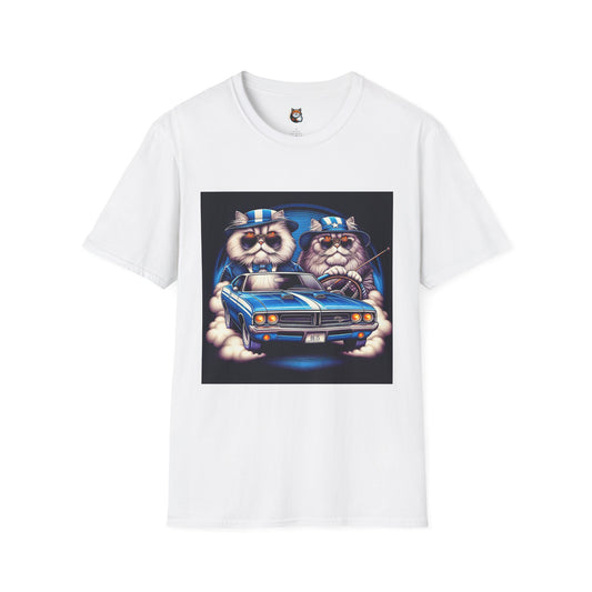 Selkirk Rex Cat T-Shirt - friends cruising