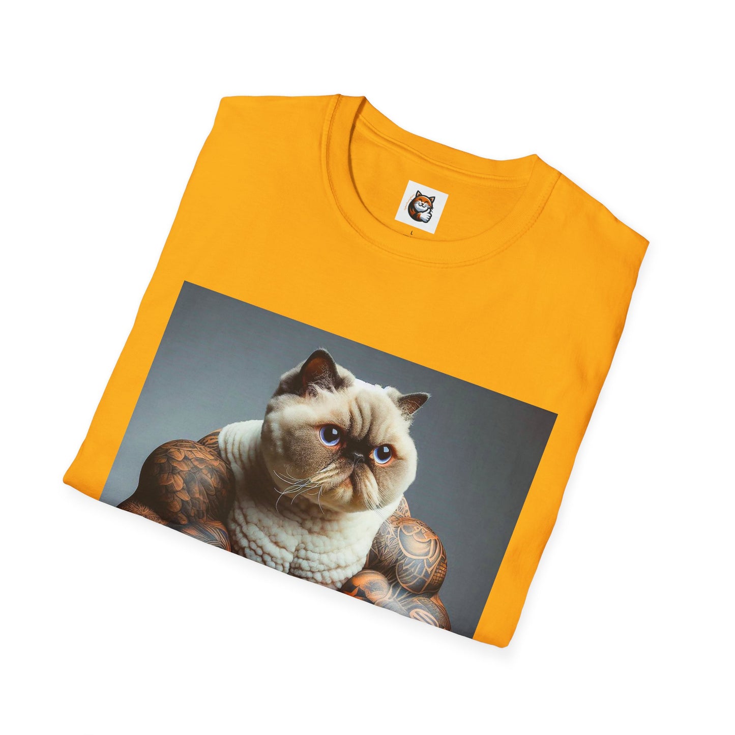 Selkirk Rex Cat T-Shirt muscles