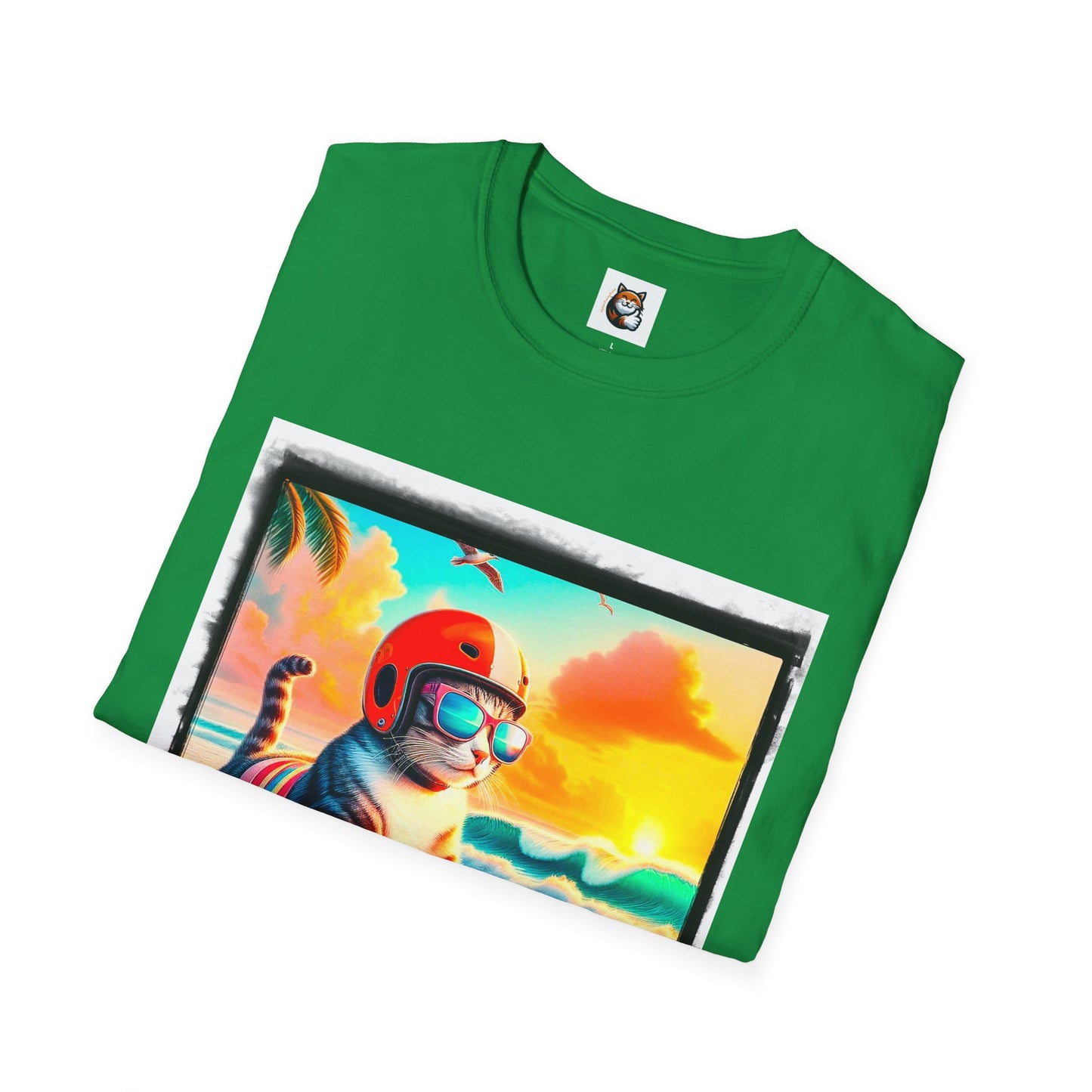 Domestic Cat Unisex Softstyle T-Shirt