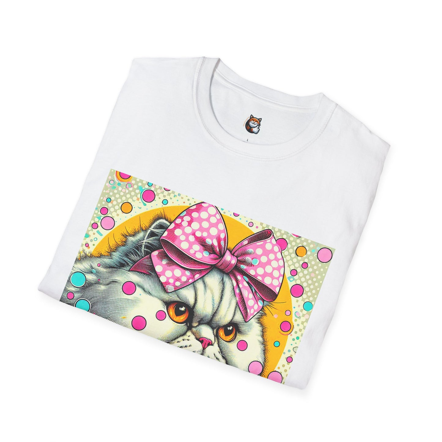 Selkirk Rex Cat T-Shirt angry princess