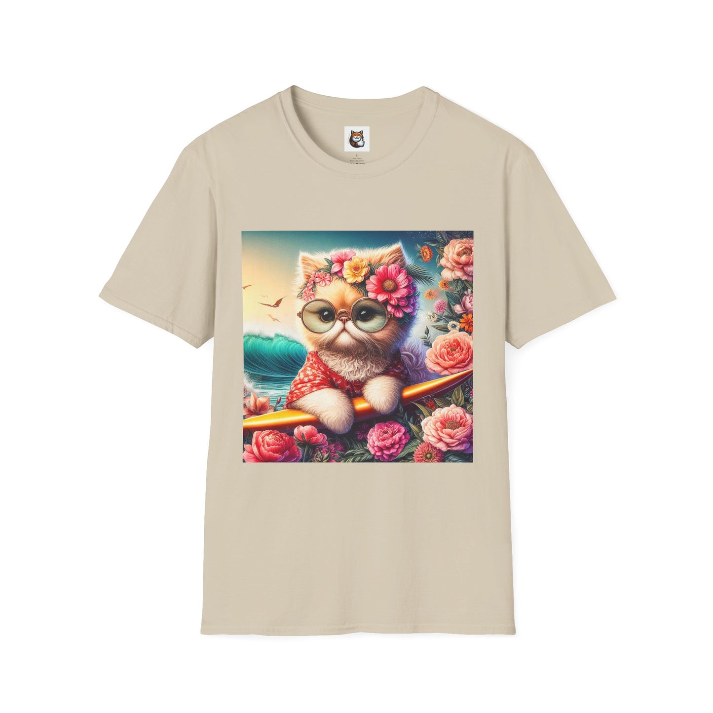 Selkirk Rex Cat T-Shirt beach babe