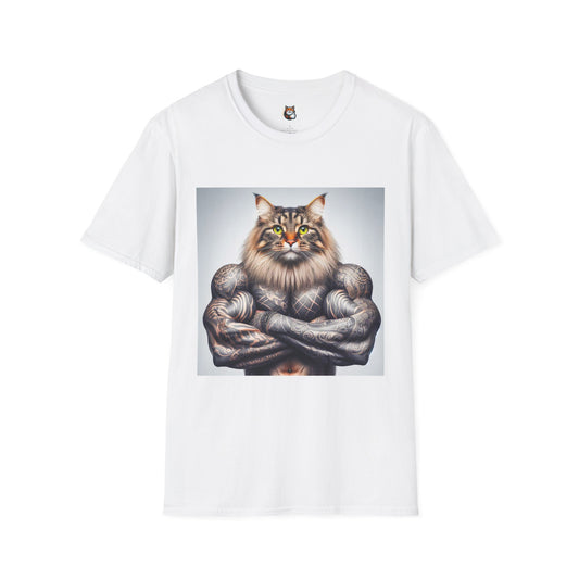 Norwegian Forest Cat Unisex Softstyle T-Shirt