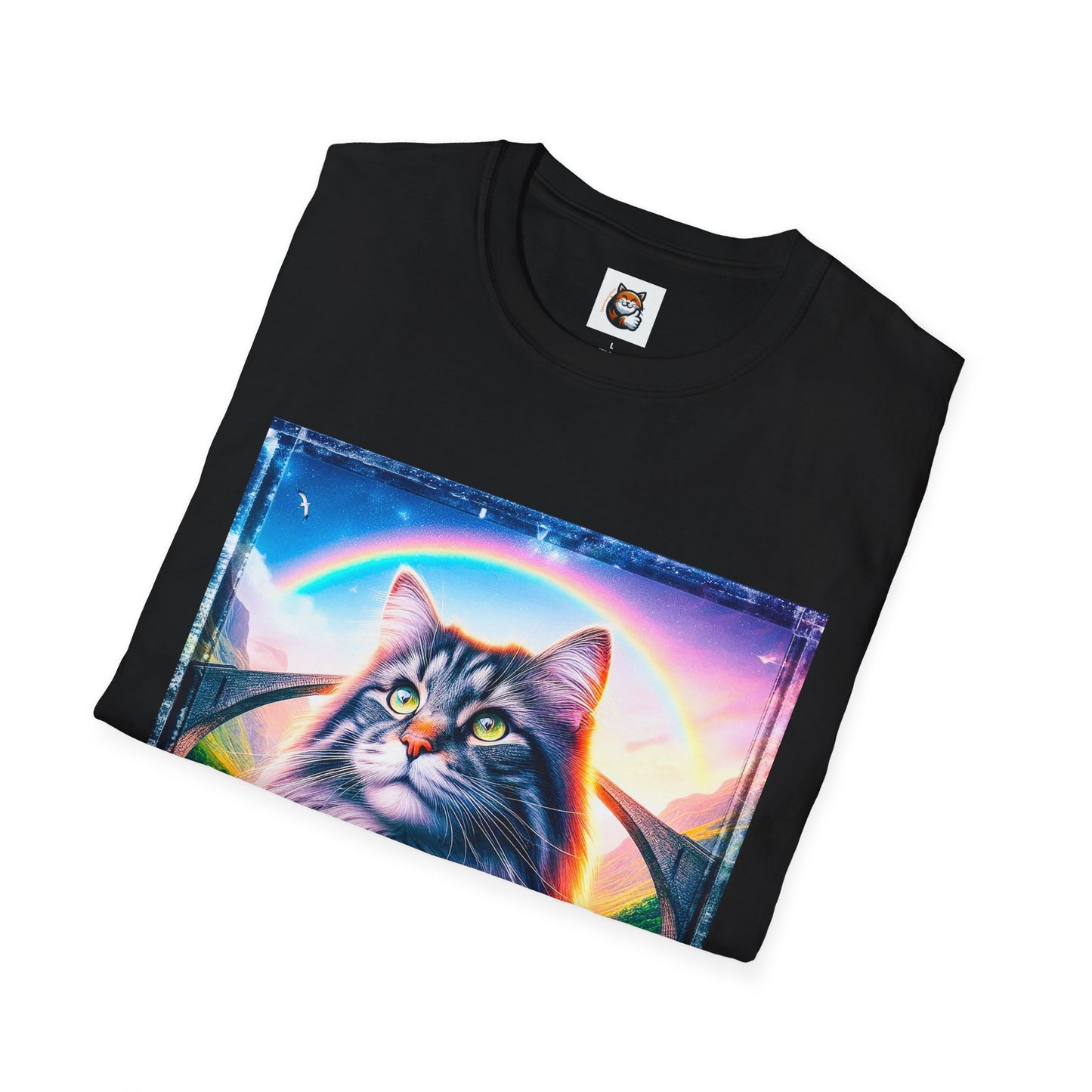 Norwegian Forest Cat Unisex Softstyle T-Shirt
