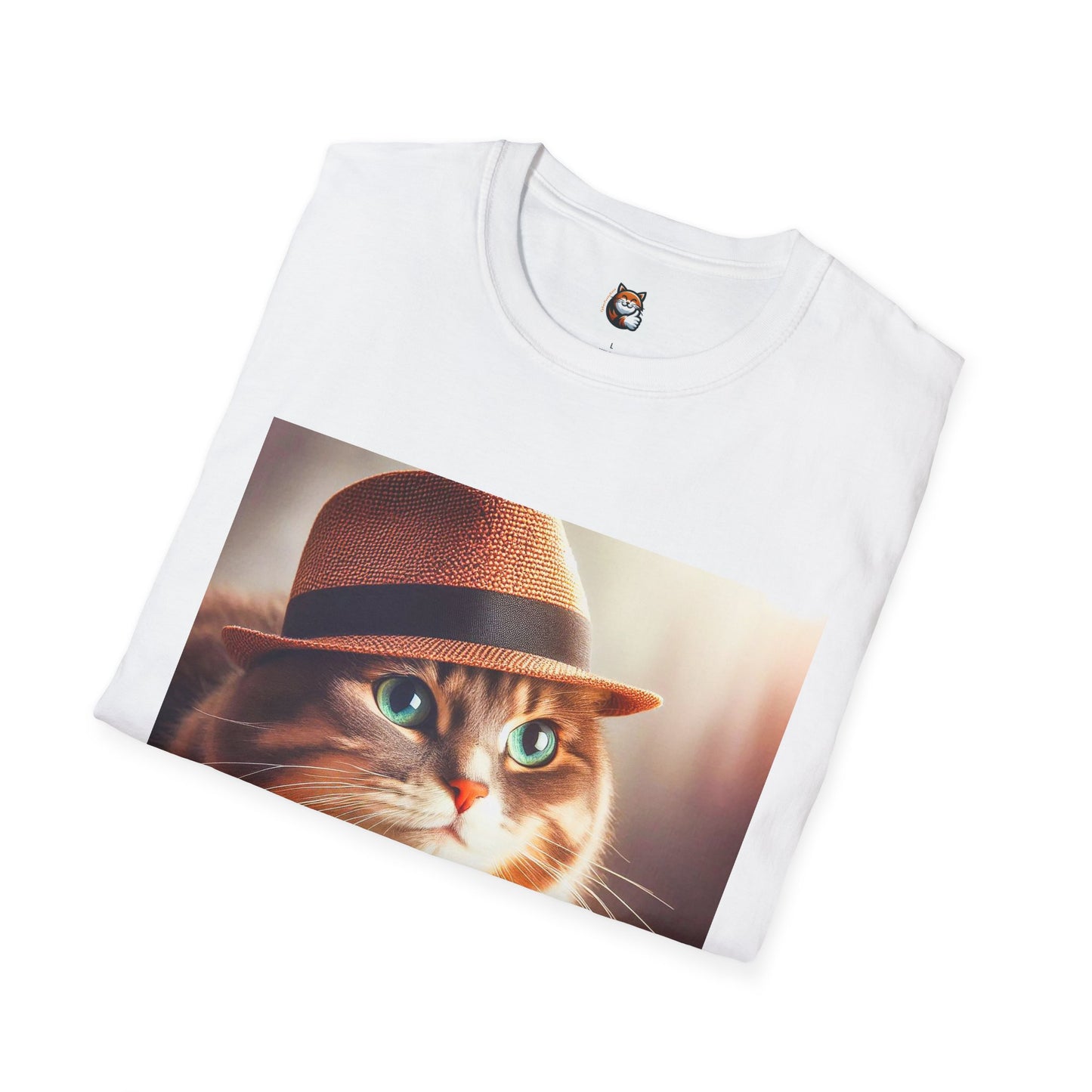 Domestic Cat Unisex Softstyle T-Shirt