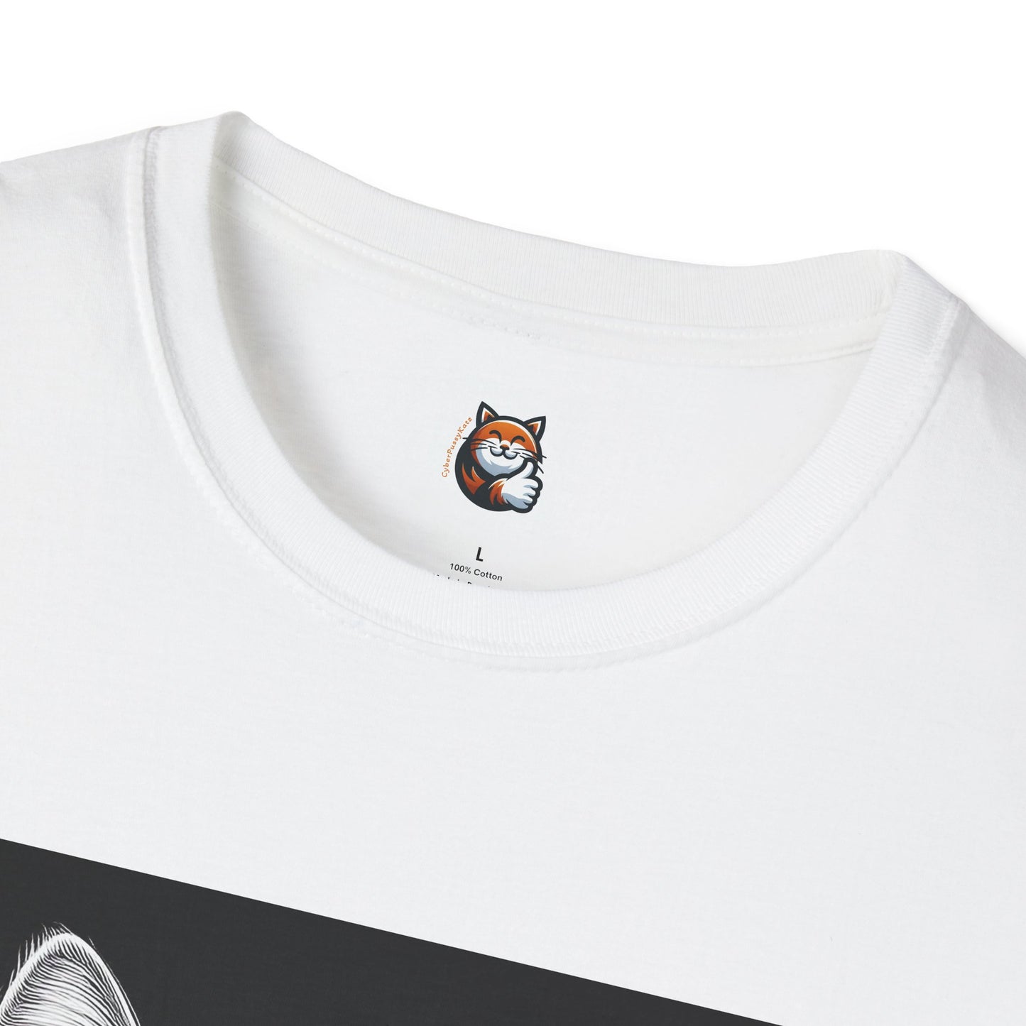 Domestic Cat black and white  T-Shirt