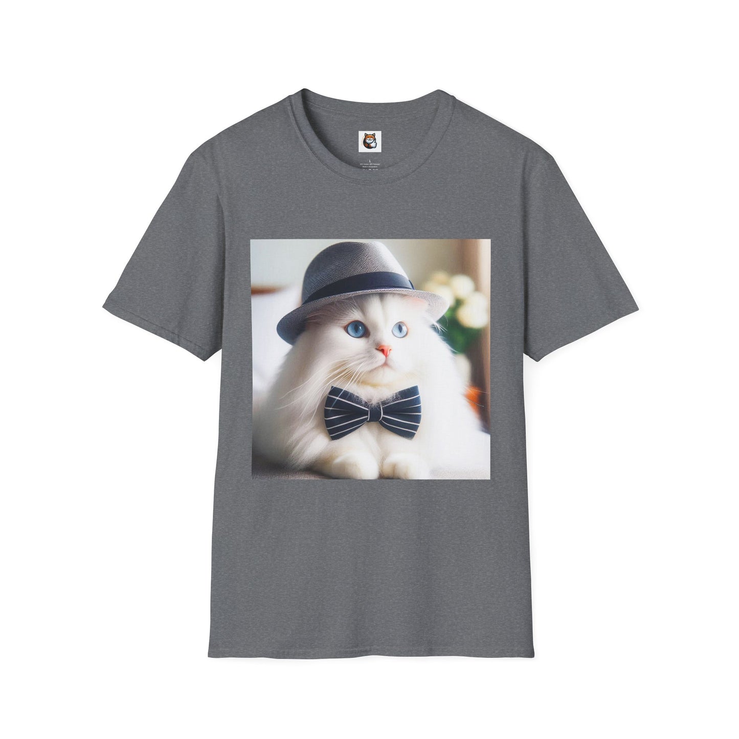 Siberian Cat bow tie cutie shirt