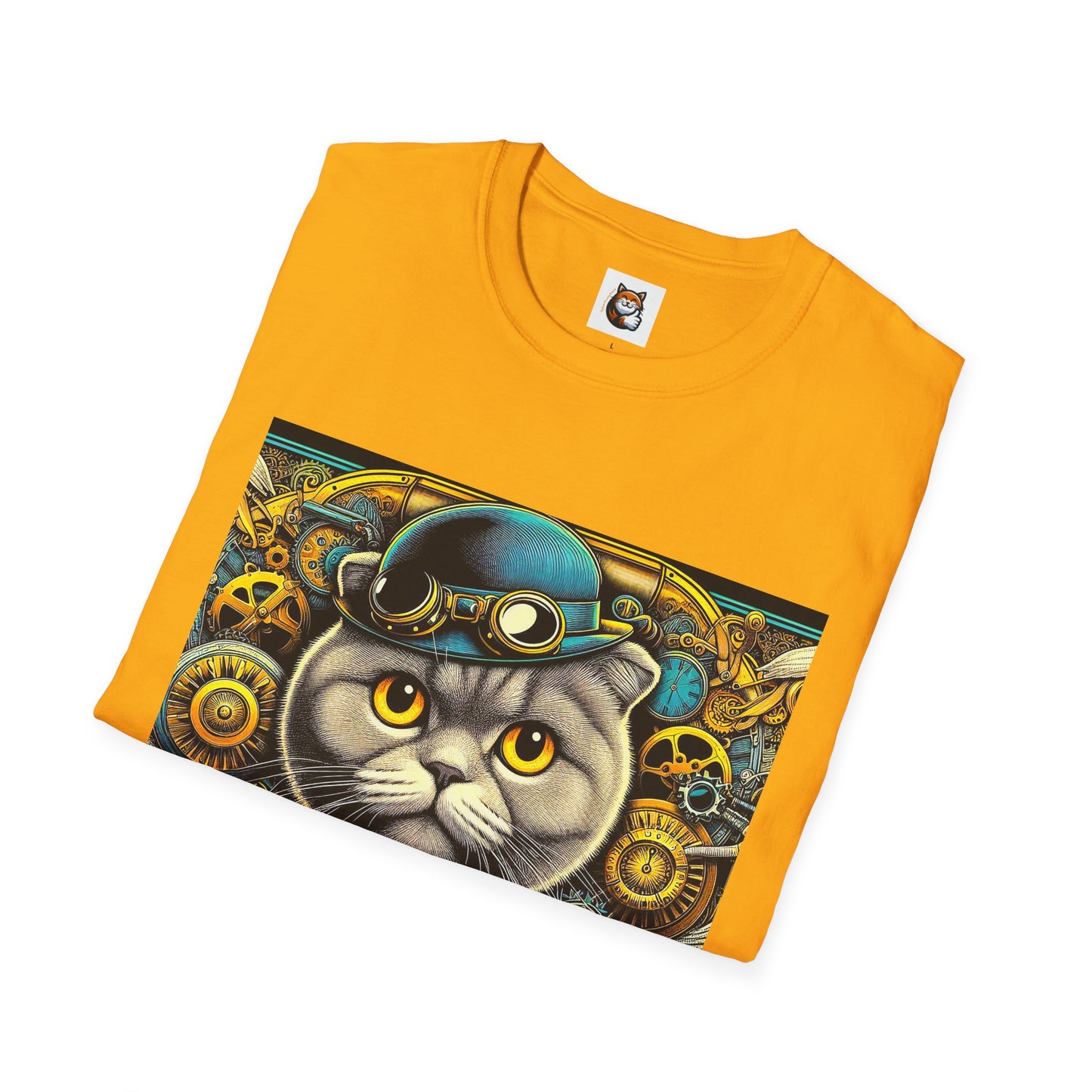 Scottish Fold  steam punk T-Shirt