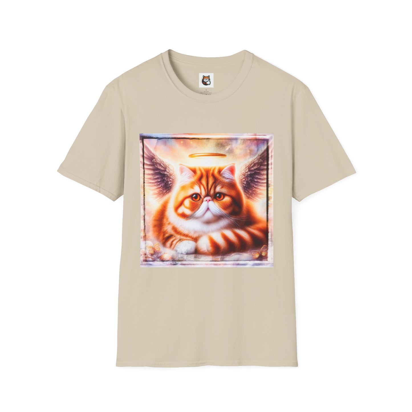 Exotic Shorthair Cat Unisex Softstyle T-Shirt