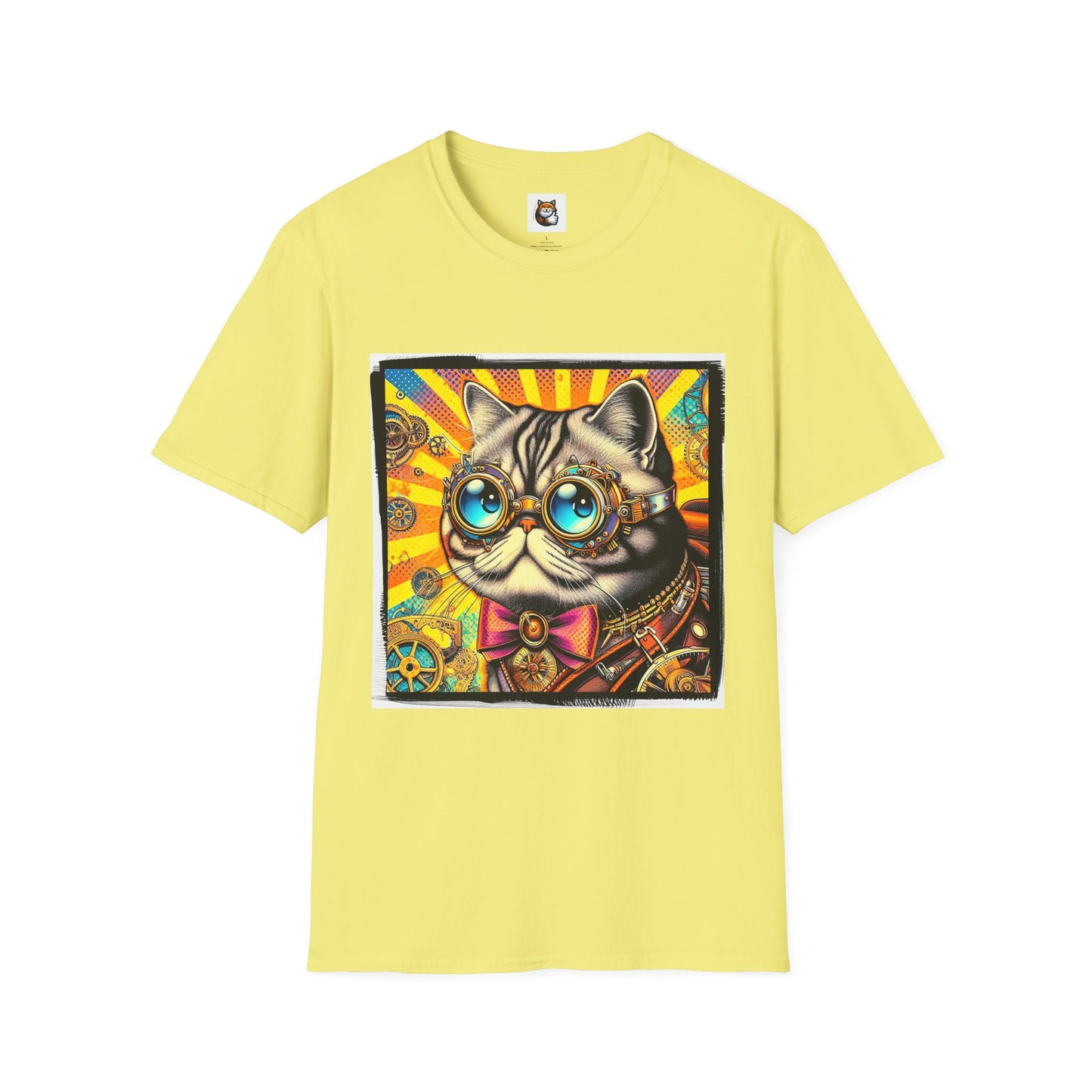 Exotic Shorthair Cat Unisex Softstyle T-Shirt