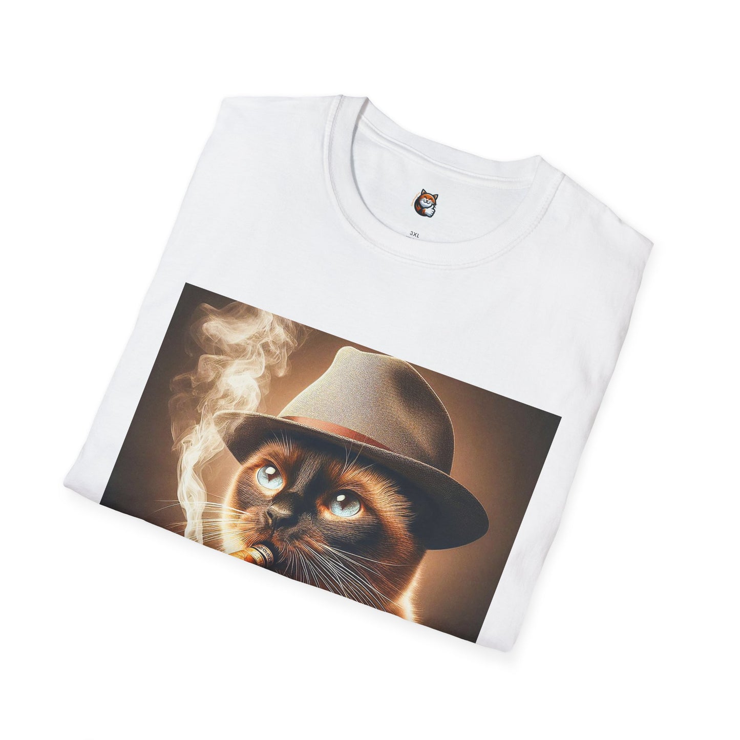 Siamese Cat cigar smoking