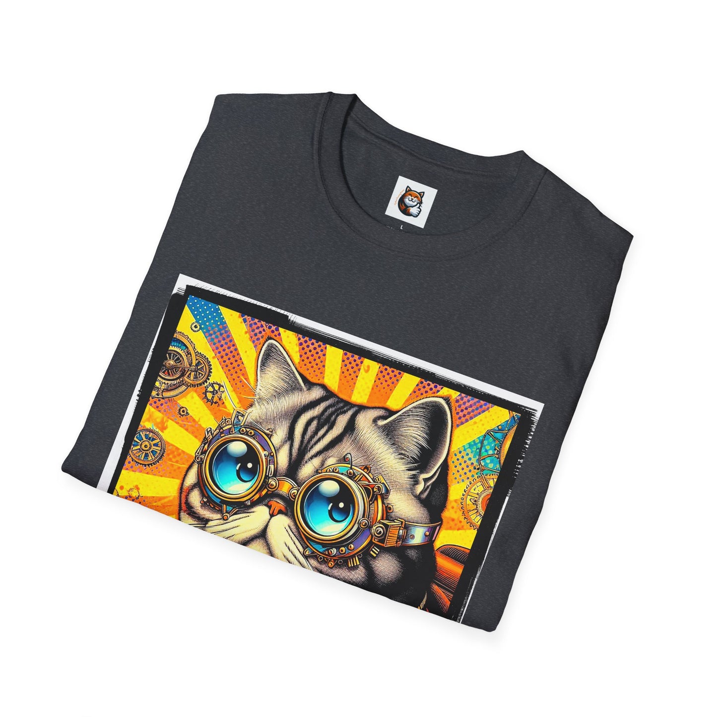 Exotic Shorthair Cat Unisex Softstyle T-Shirt