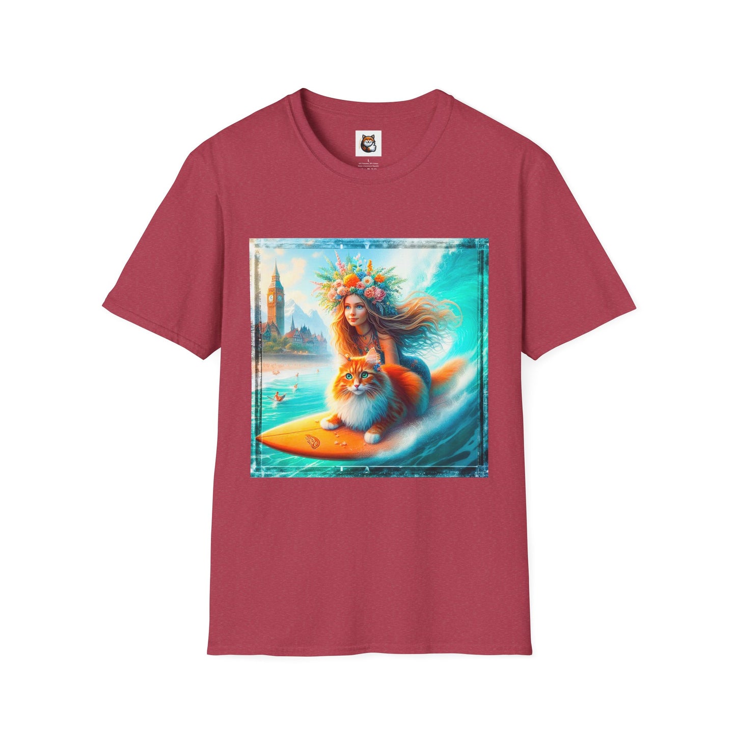 Norwegian Forest Cat Unisex Softstyle T-Shirt
