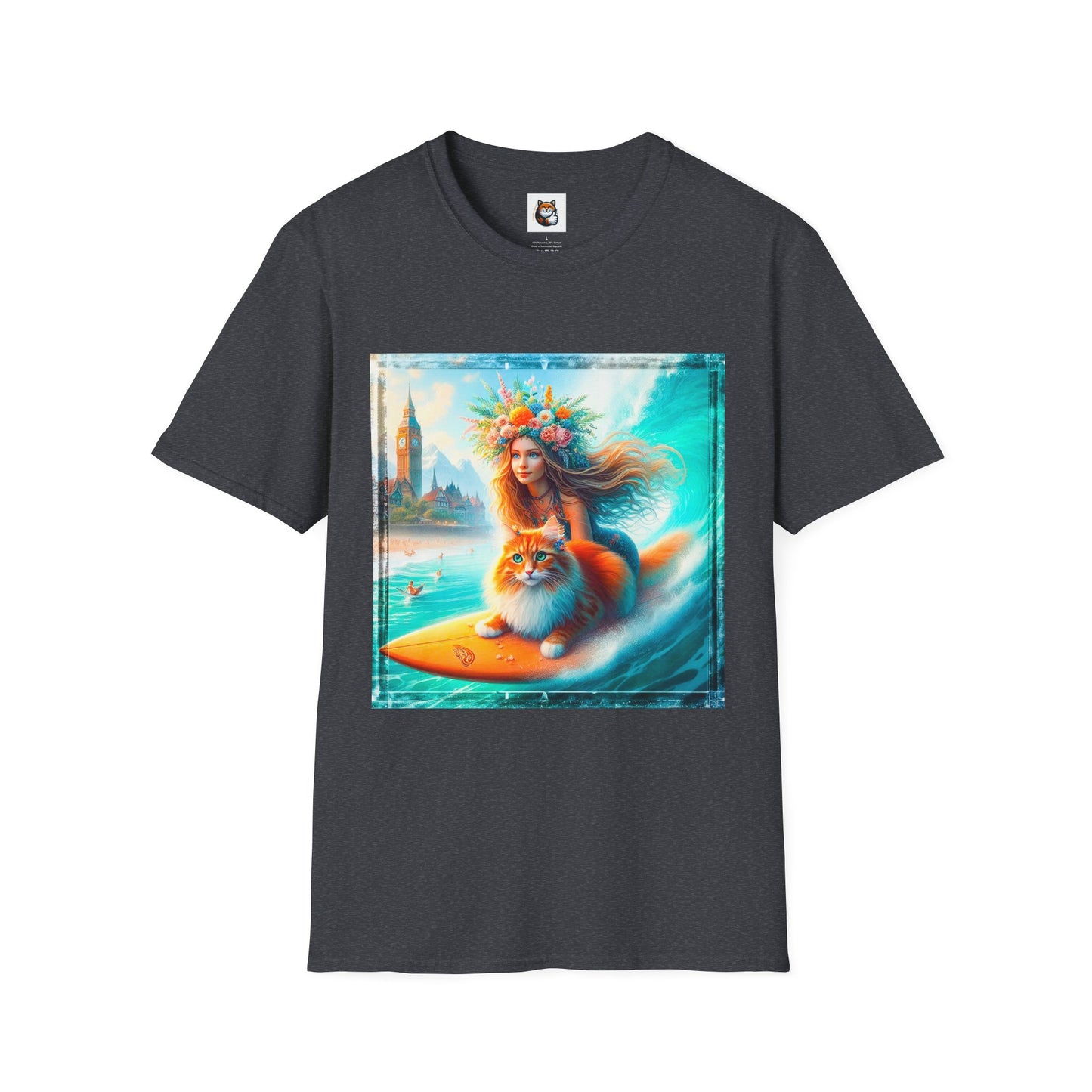 Norwegian Forest Cat Unisex Softstyle T-Shirt