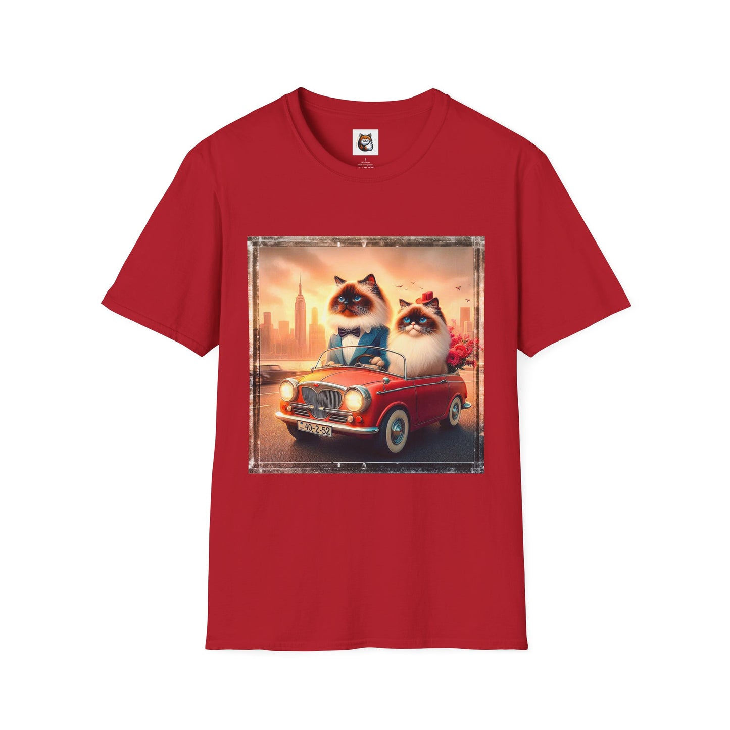 Wacky Birman tiny car Softstyle T-Shirt