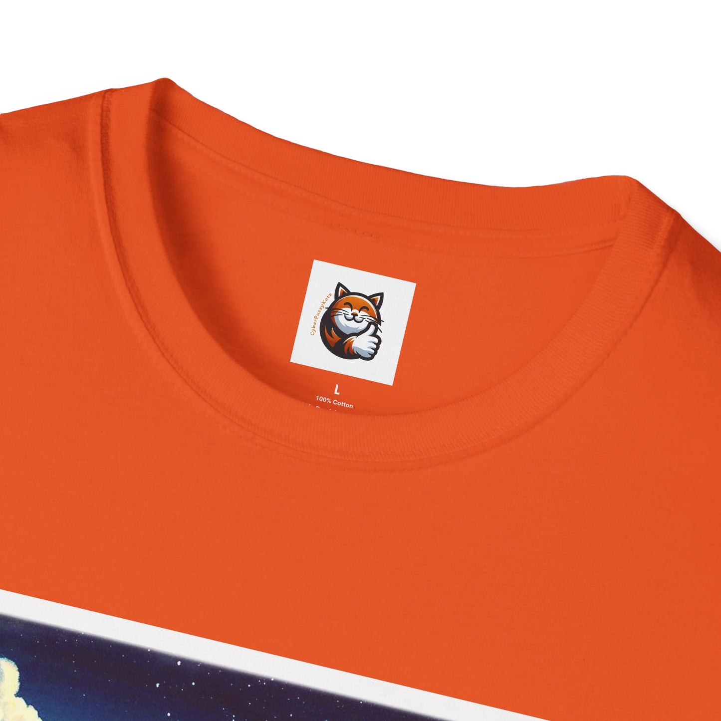 Wacky Exotic Shorthair Cat Unisex Softstyle T-Shirt