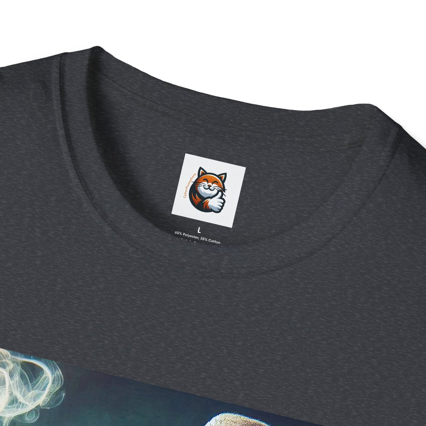Selkirk Rex Cat T-Shirt cigars and whiskey