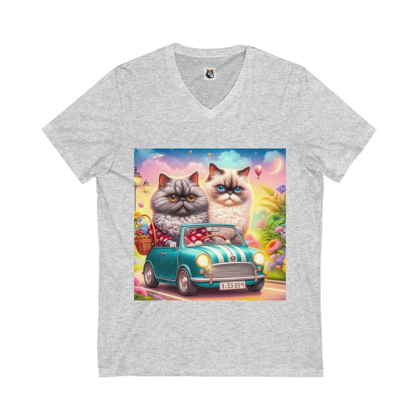 - Selkirk Rex  V-Neck girlfriends driving