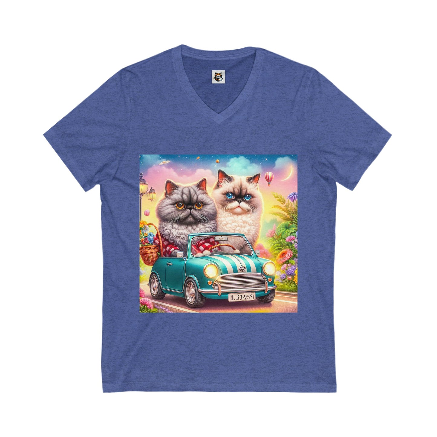 - Selkirk Rex  V-Neck girlfriends driving