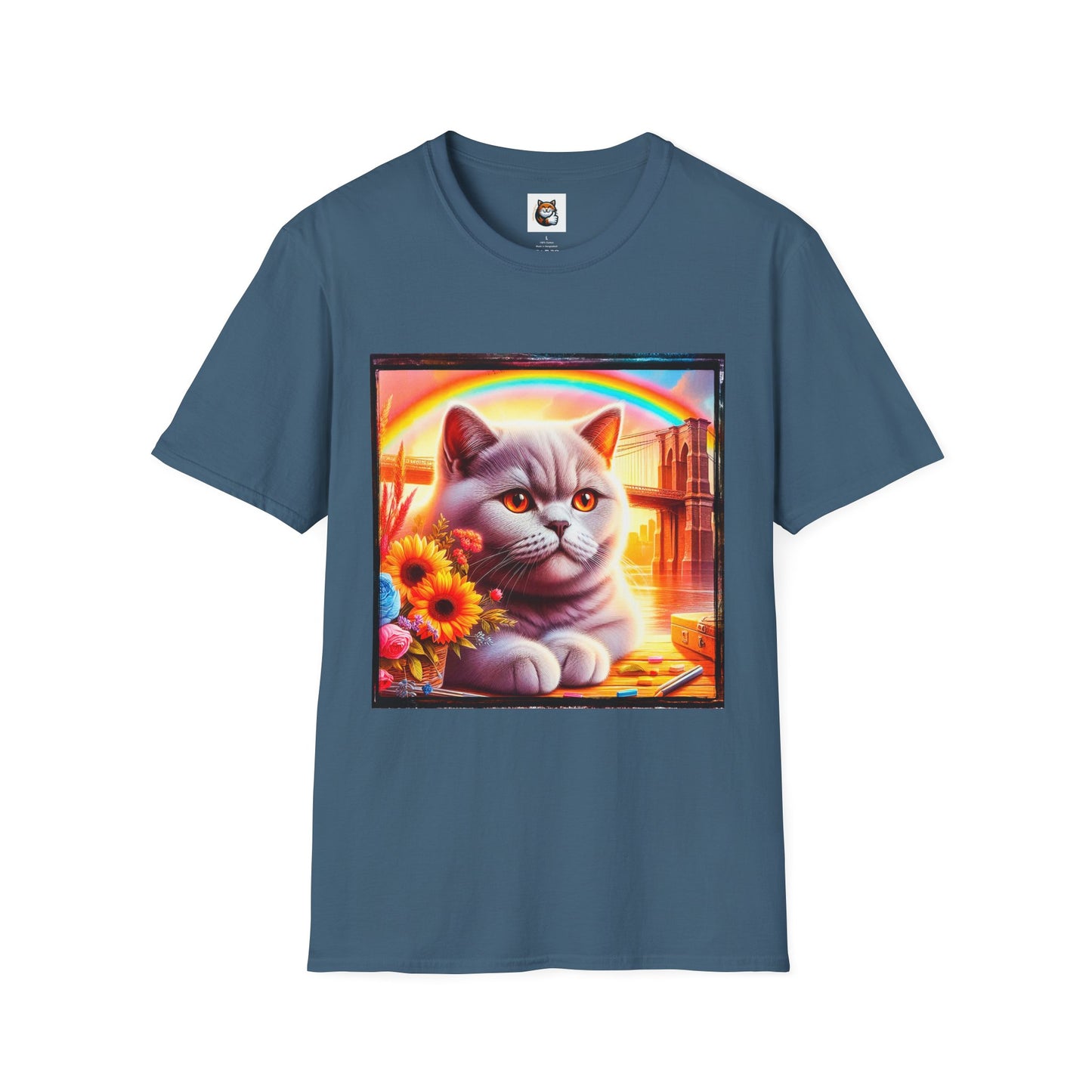 British Shorthair Unisex Softstyle T-Shirt