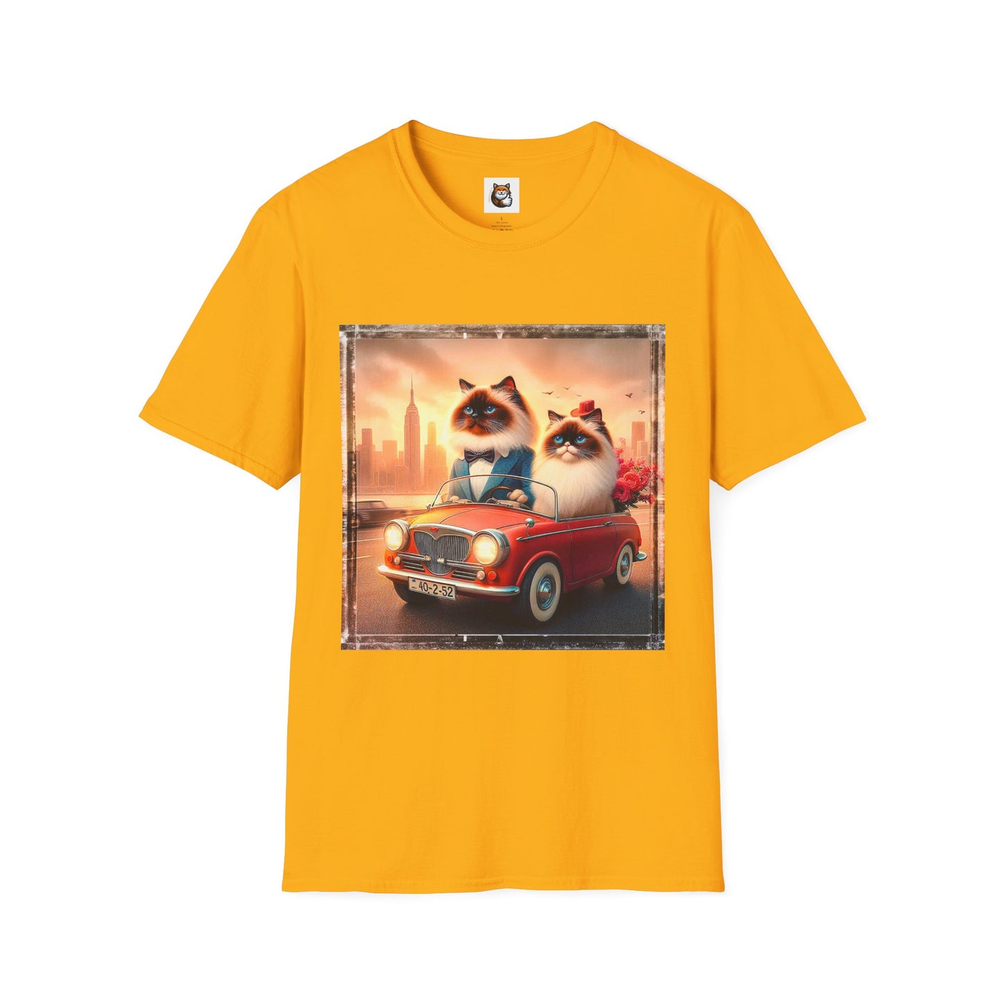 Wacky Birman tiny car Softstyle T-Shirt